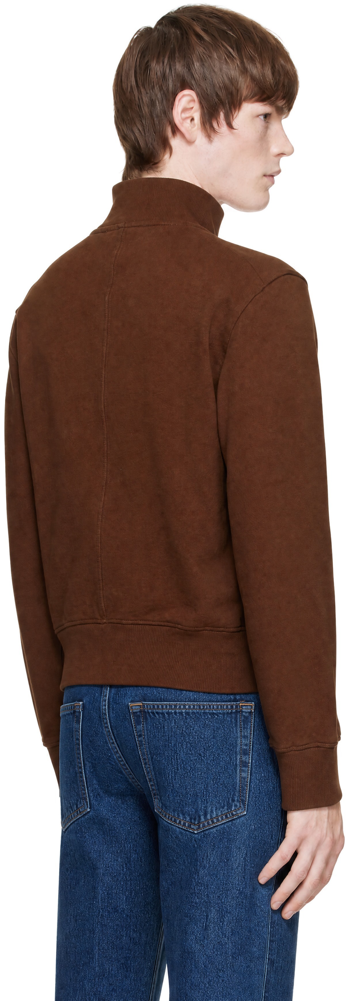 Entire Studios - Brown Port Pullover Sweatshirt