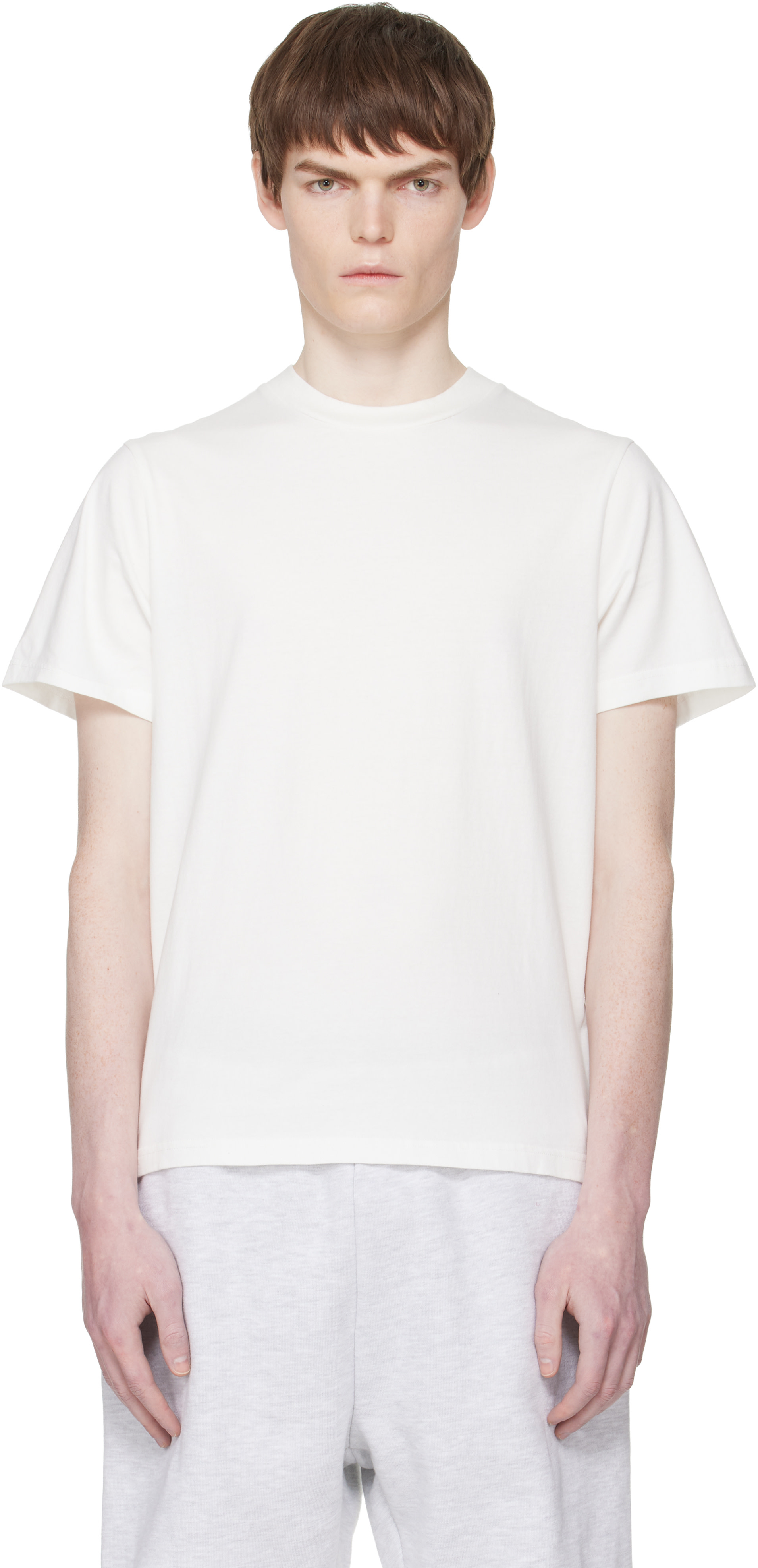 Entire Studios - T-shirt blanc à coupe classique