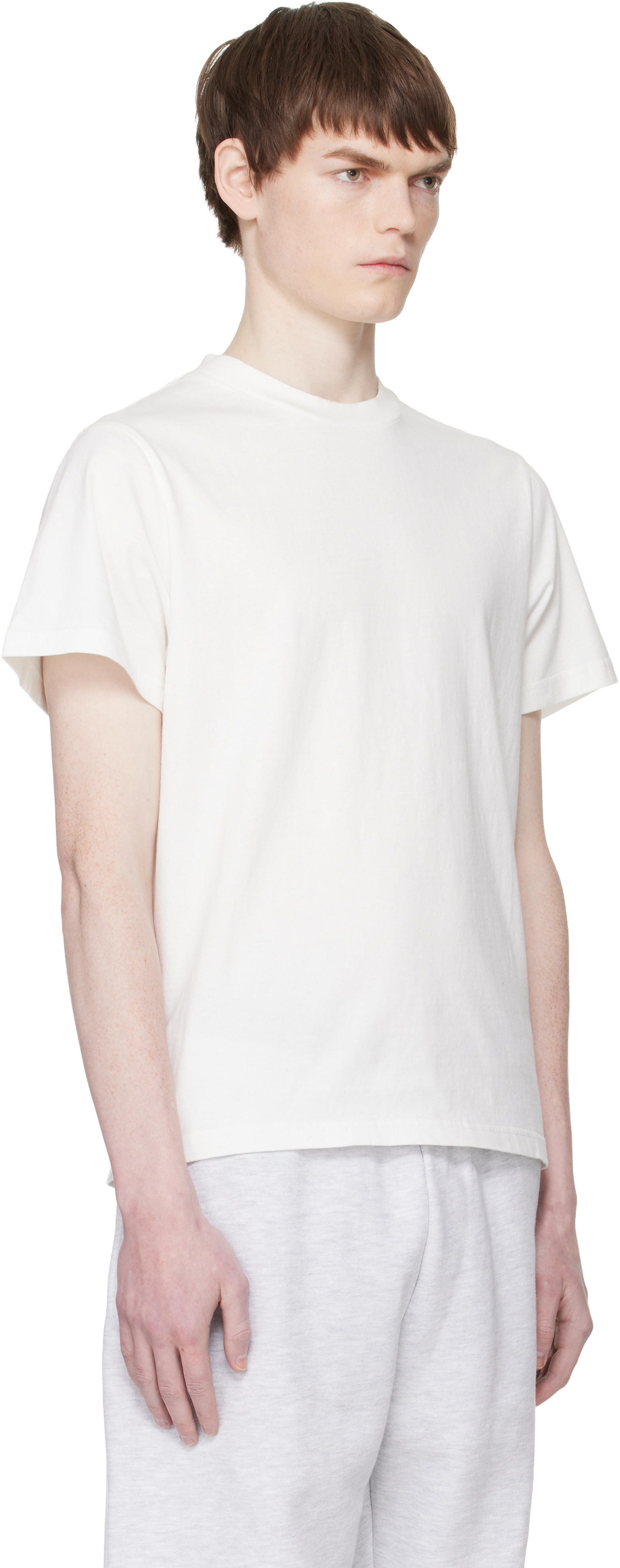 Entire Studios - T-shirt blanc à coupe classique