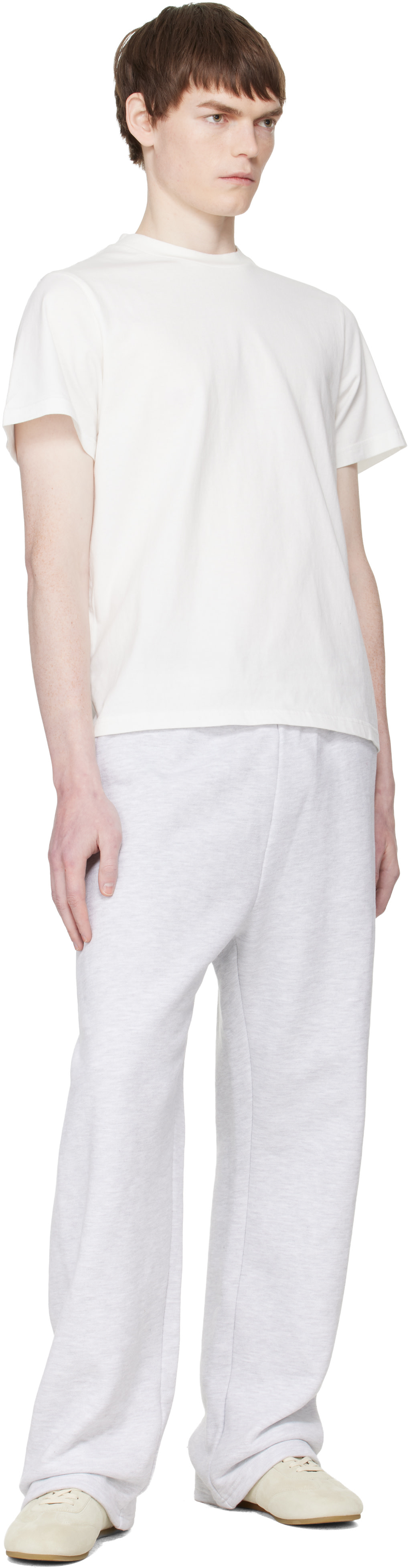 Entire Studios - T-shirt blanc à coupe classique