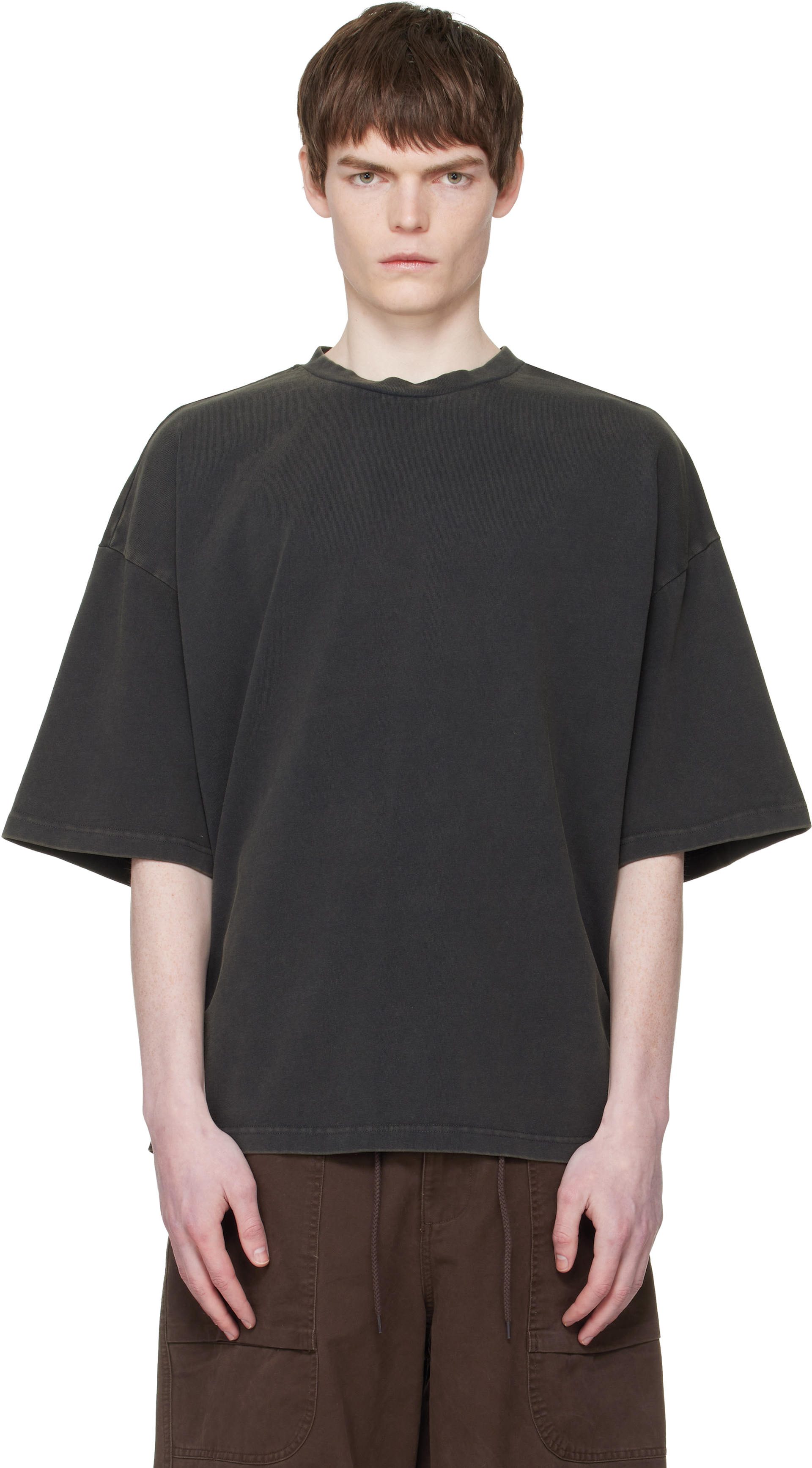 Entire Studios - Black Heavy Boxy T-shirt