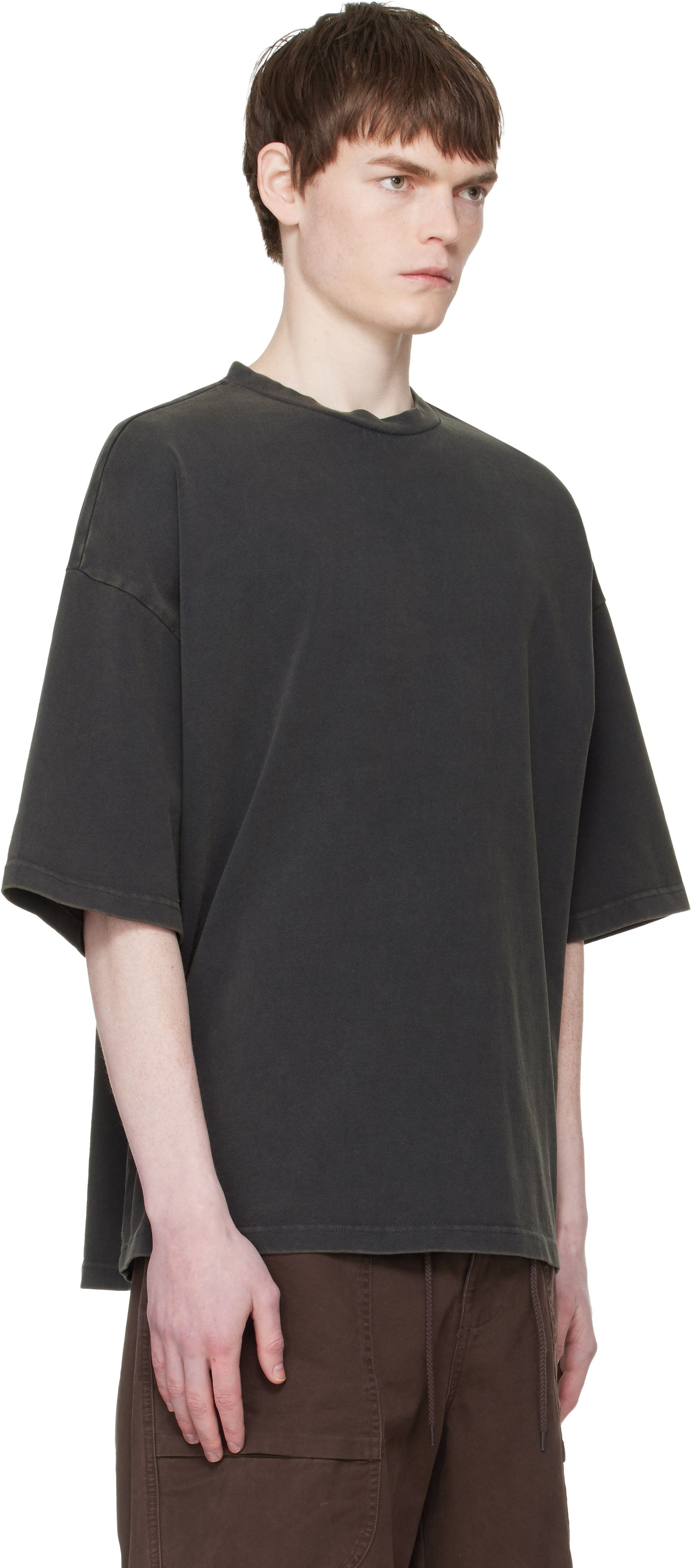 Entire Studios - Black Heavy Boxy T-shirt