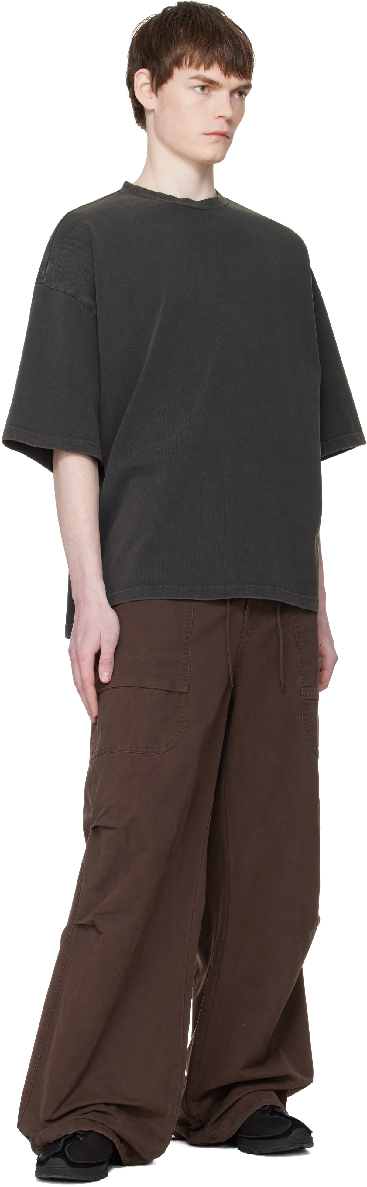 Entire Studios - Black Heavy Boxy T-shirt