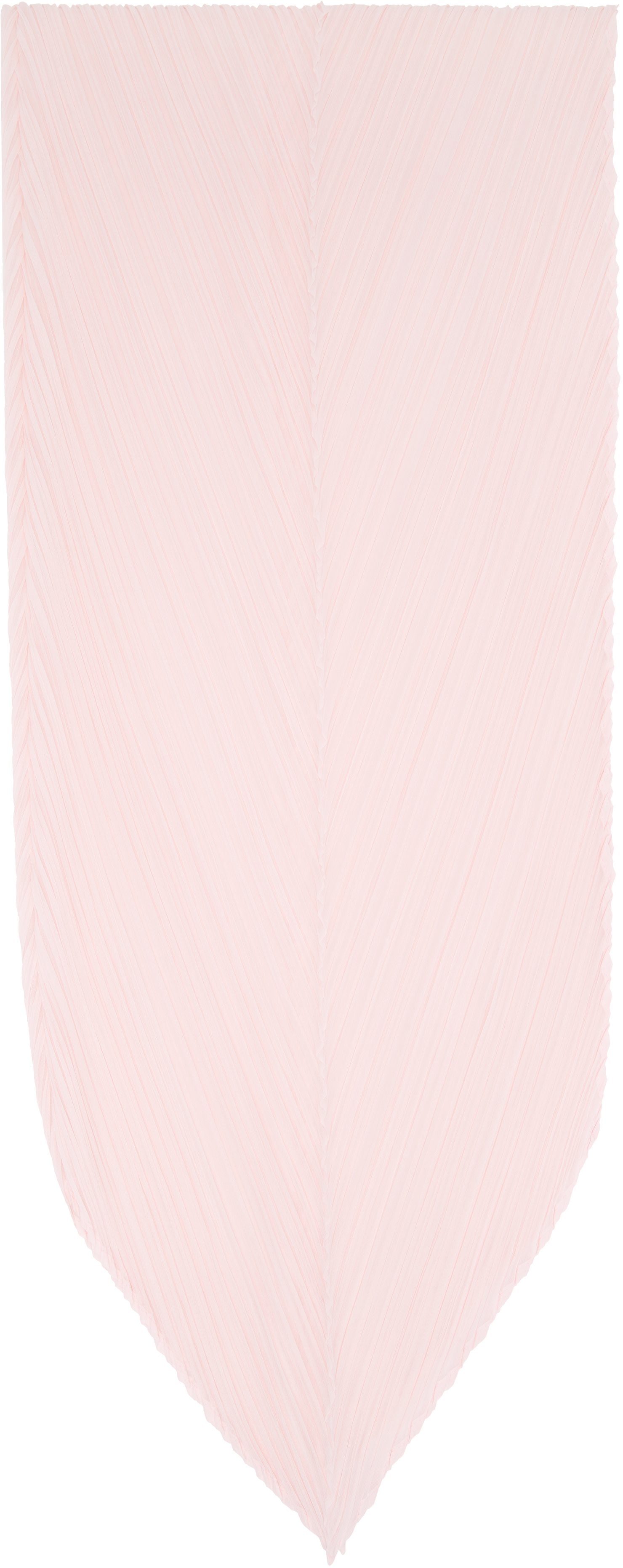 【未使用】プリーツプリーズ　SCARF light pink ライトピンク PLEATS PLEASE ISSEY MIYAKE: Pink March Monthly Scarf | SSENSE