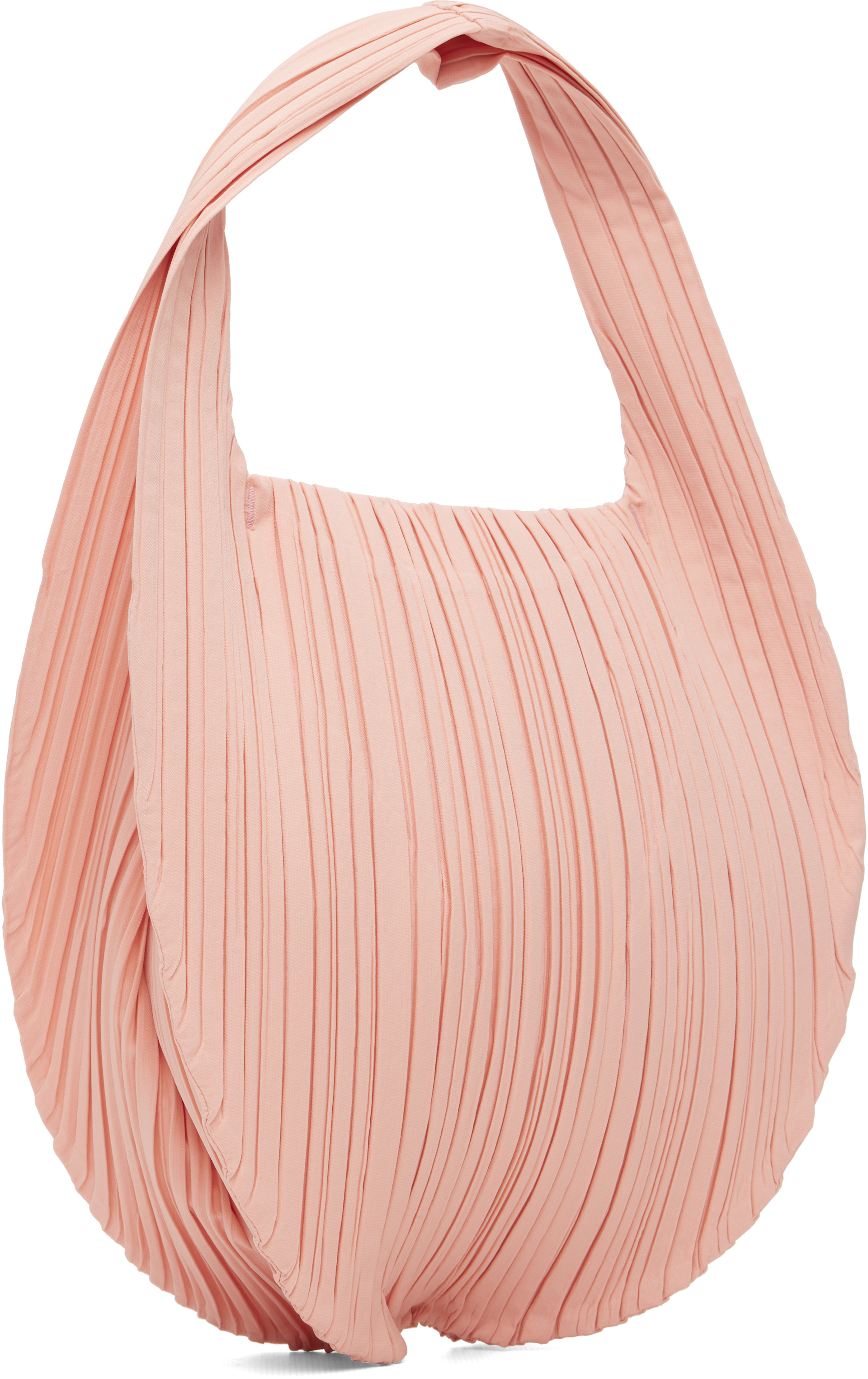 PLEATS PLEASE ISSEY MIYAKE: Pink Pleats Seeds Bag | SSENSE