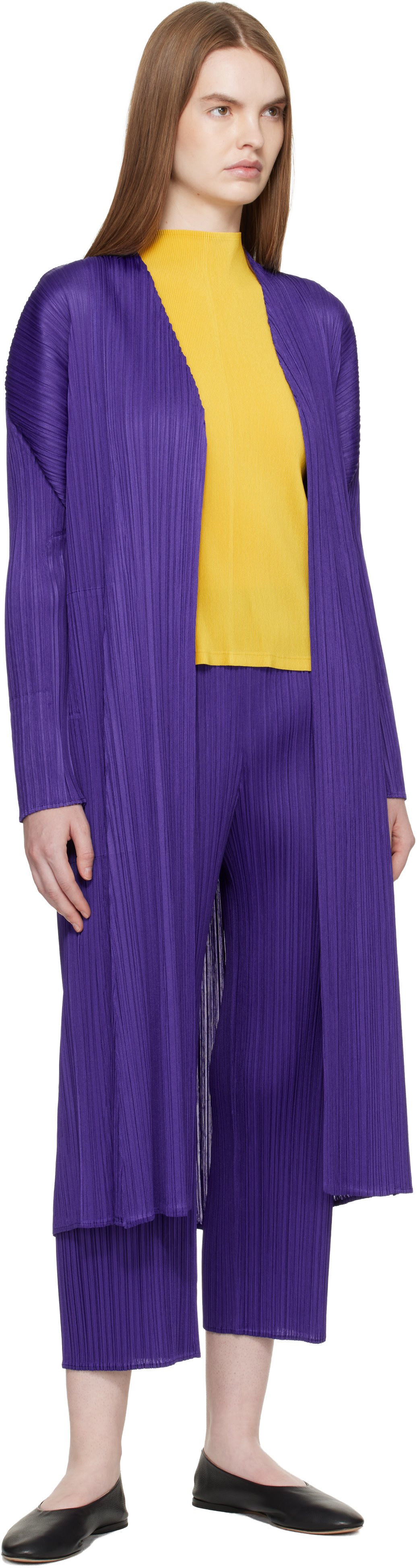 n*a様 PLEATS PLEASE ISSEY MIYAKE パープル ハイネ PLEATS PLEASE ISSEY MIYAKE: Purple Monthly Colors November