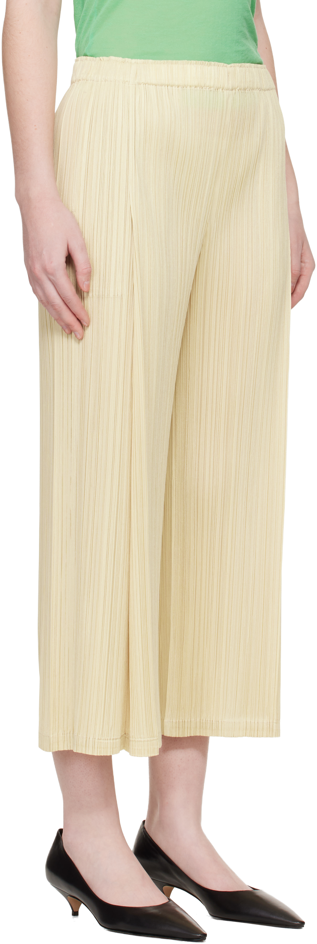 PLEATS PLEASE ISSEY MIYAKE: Yellow Monthly Colors December