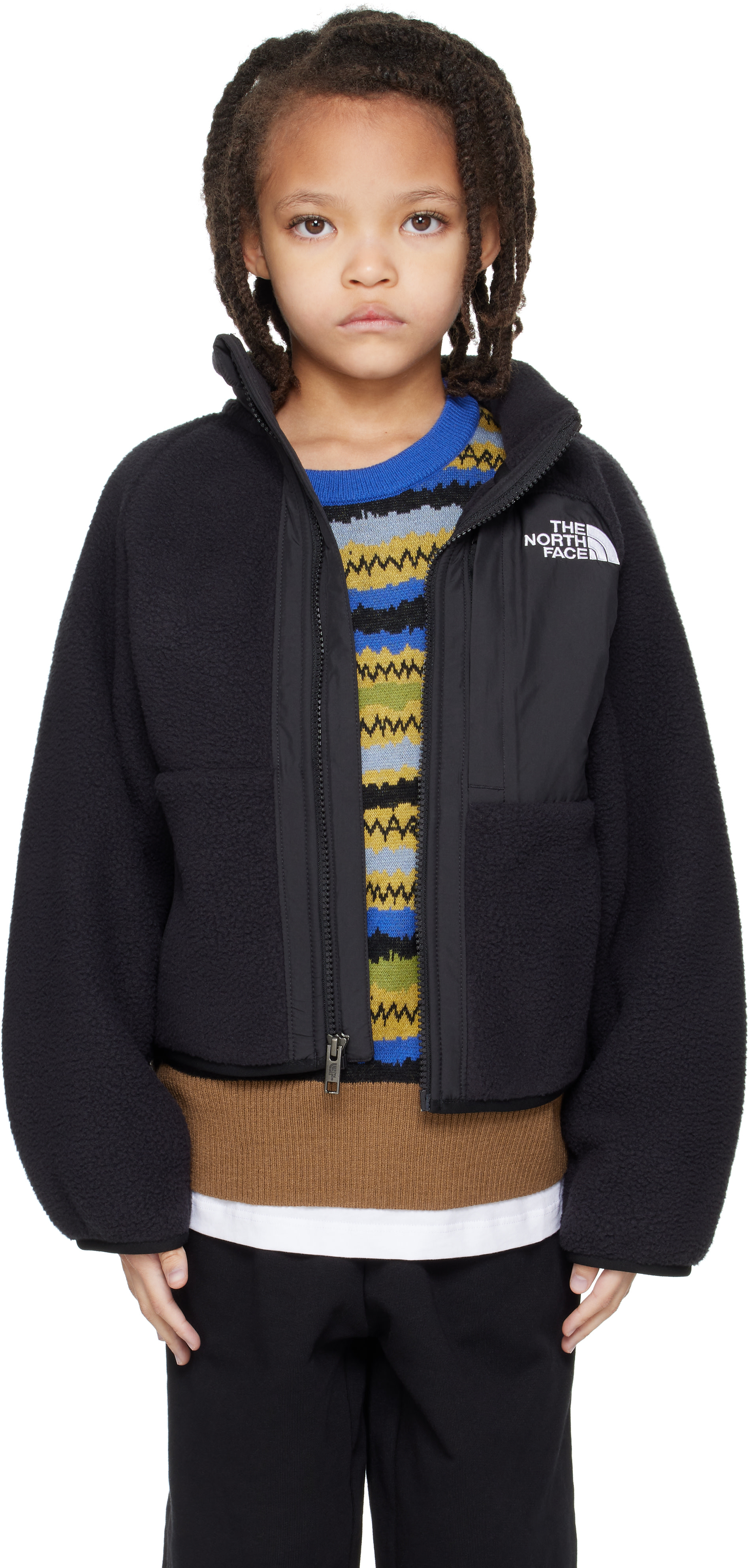 The North Face Kids: ジュニア｜ブラック Yumiori ジップアップ 