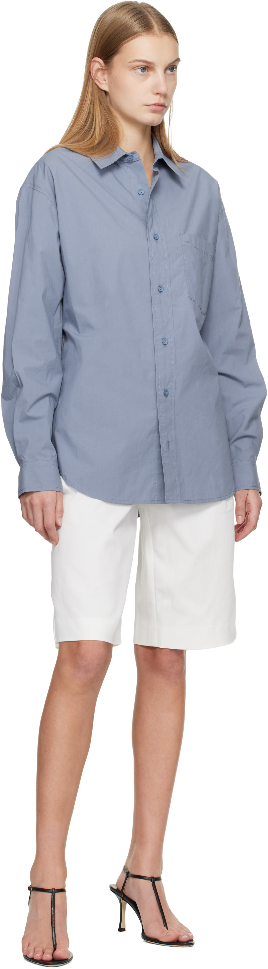 Matteau - Short chino long blanc