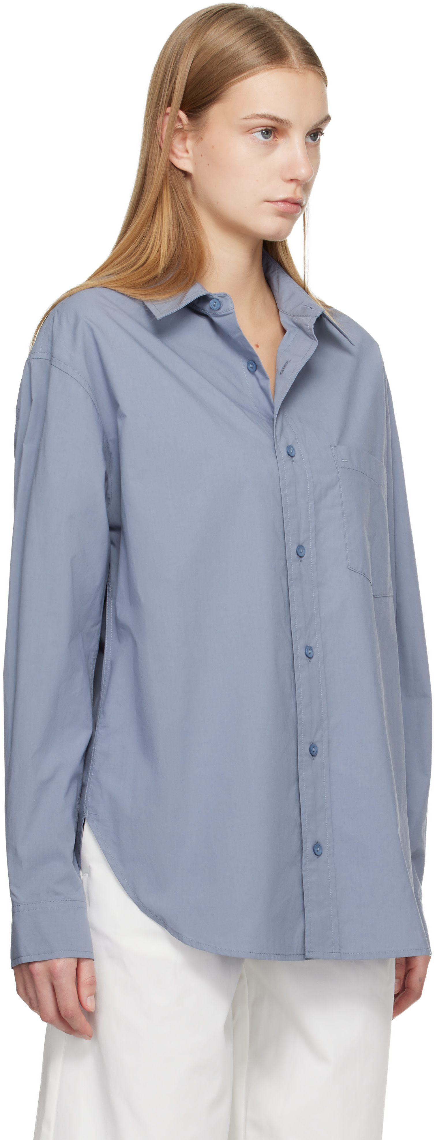 Matteau - Chemise décontractée bleue