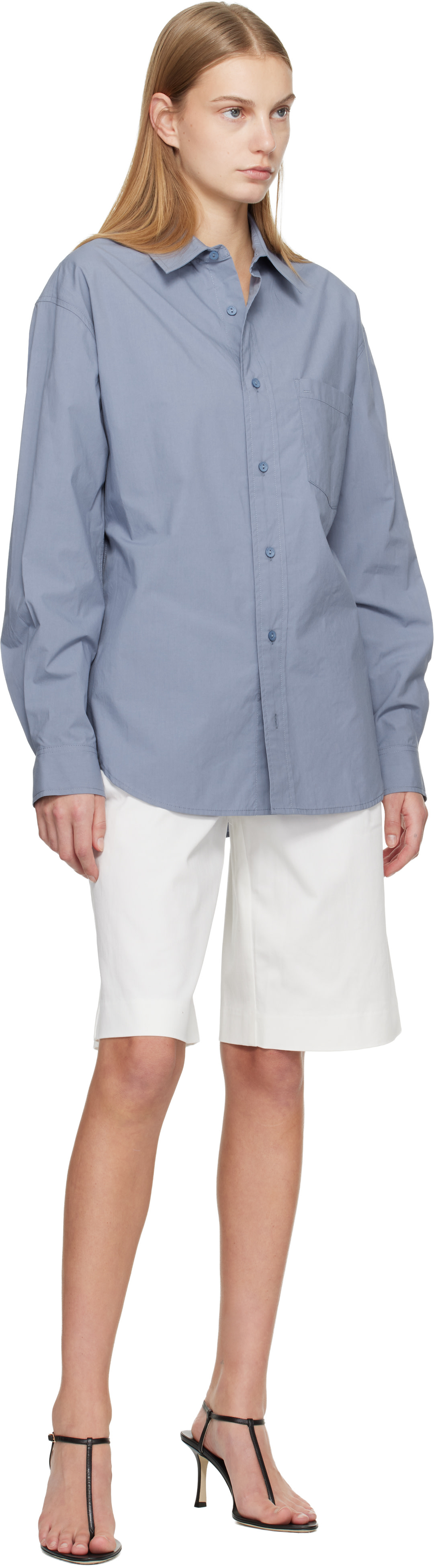 Matteau - Chemise décontractée bleue
