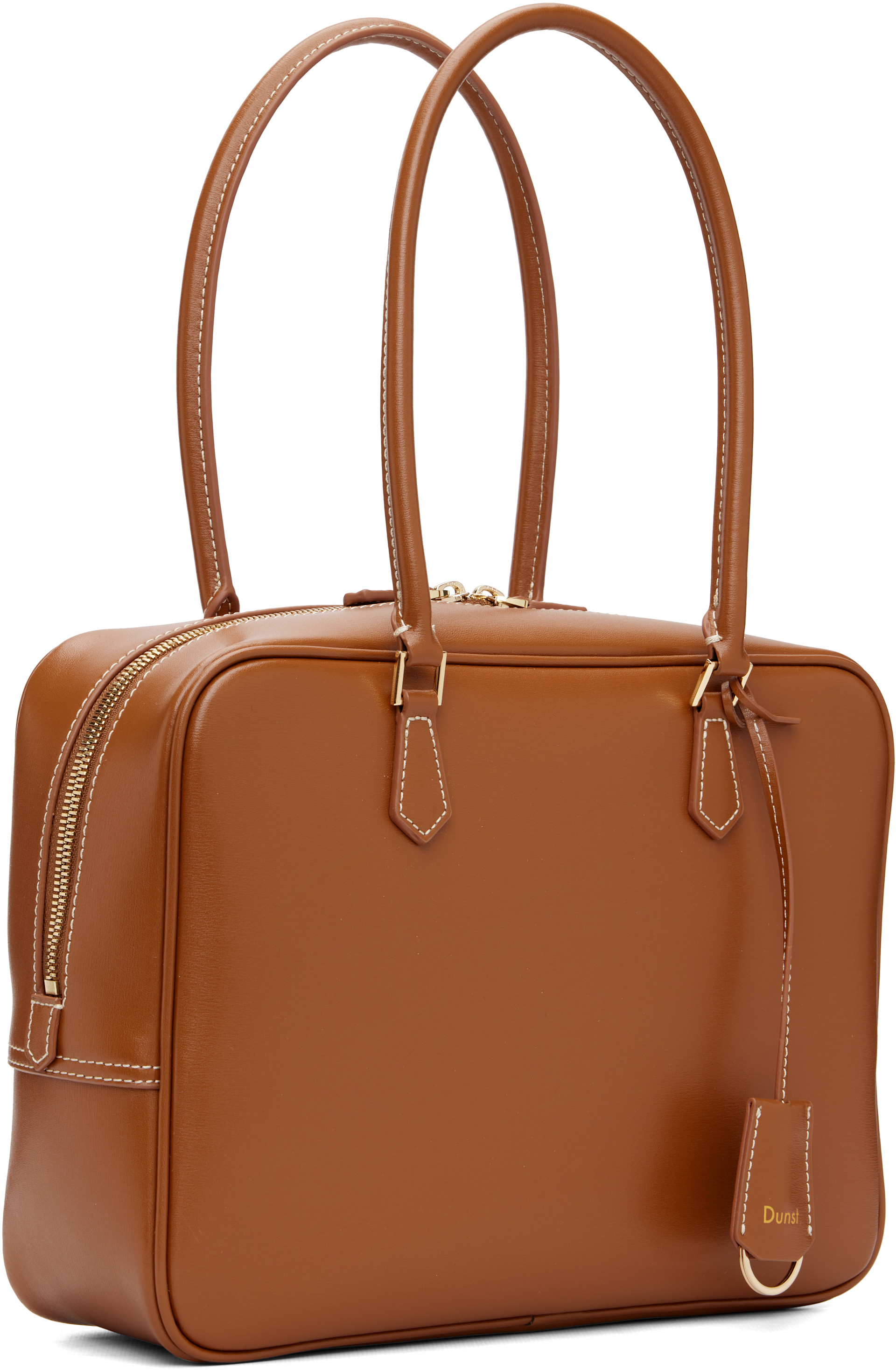 Dunst - Sac 28 brun clair en cuir