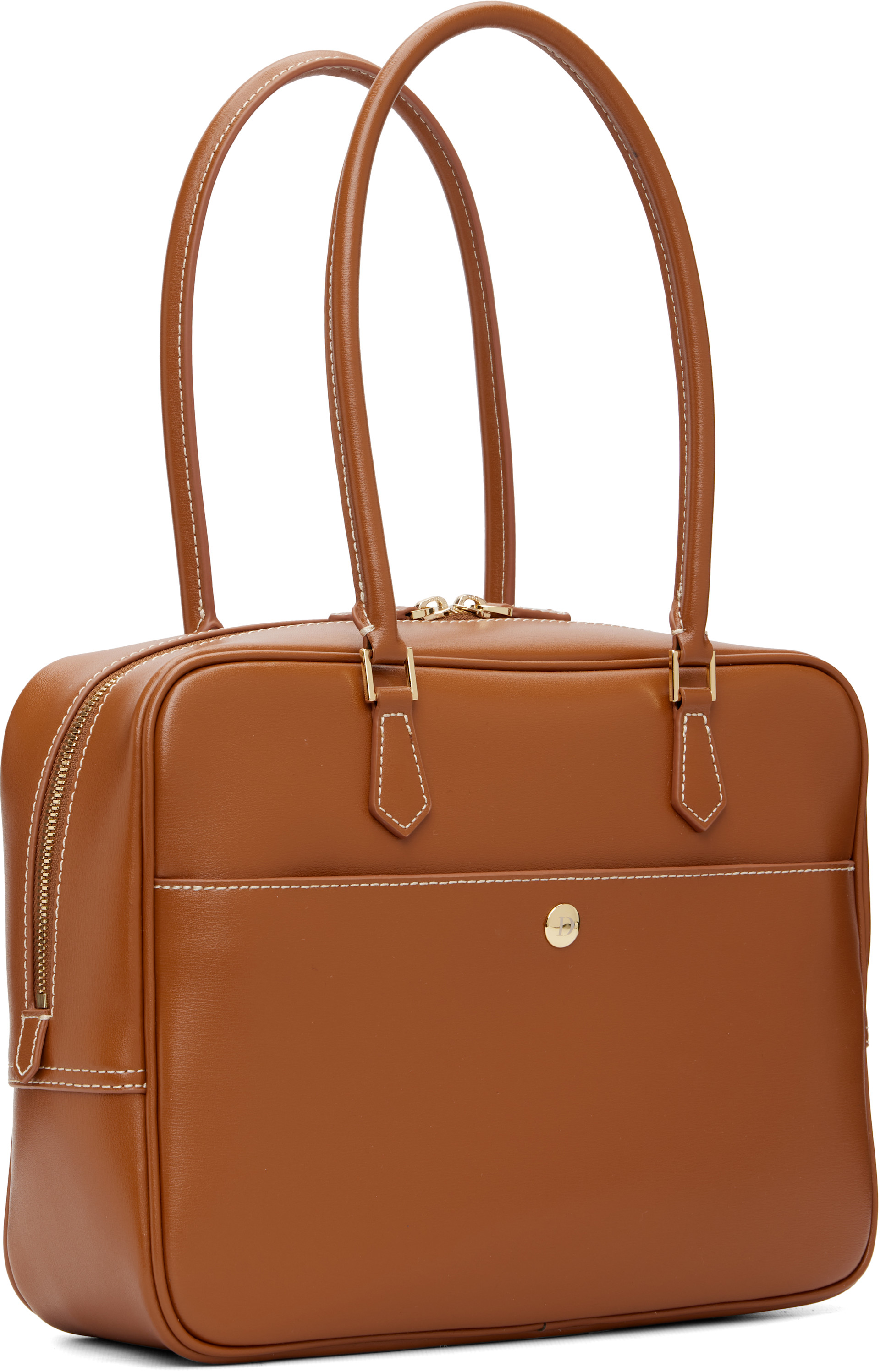 Dunst - Sac 28 brun clair en cuir