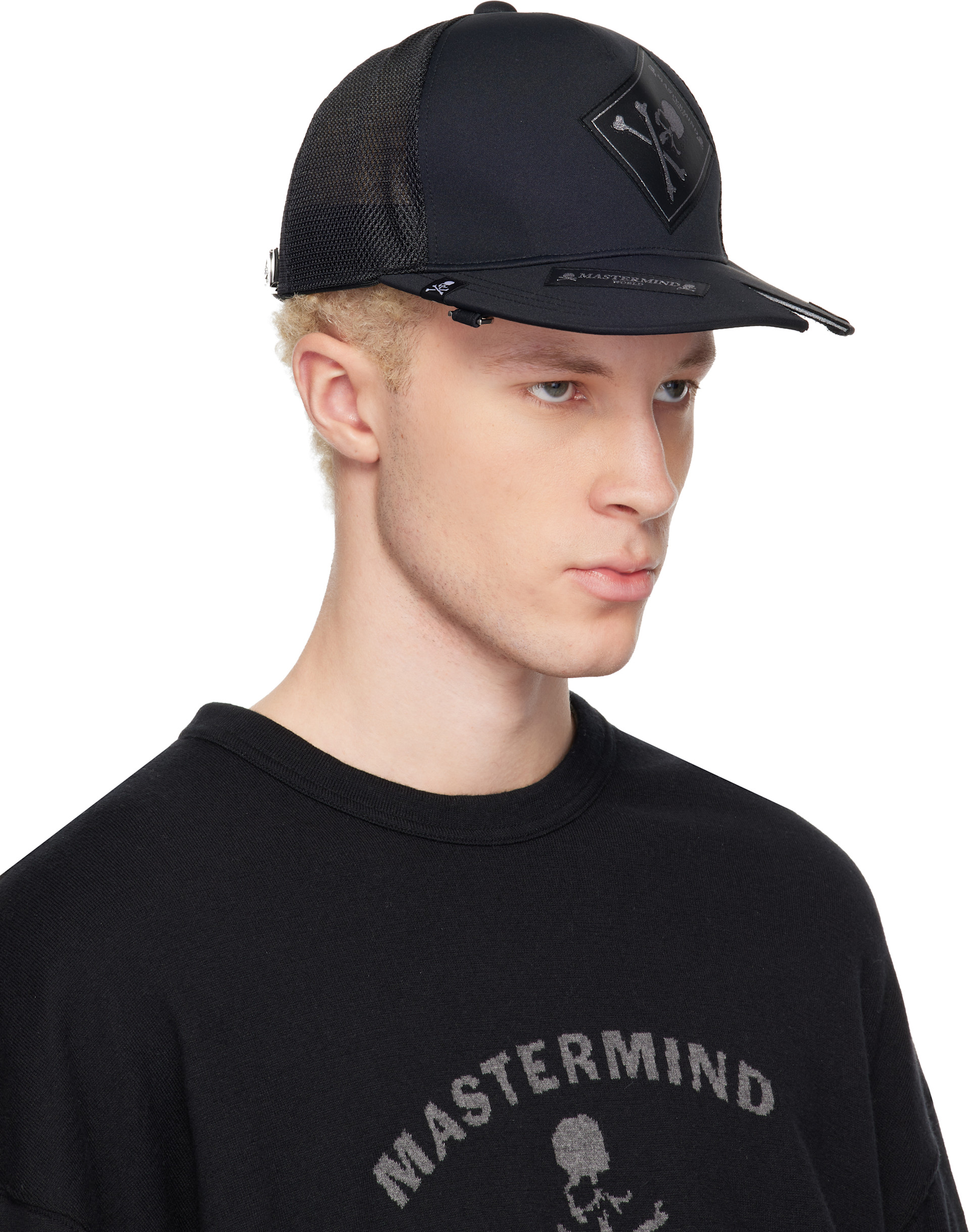 MASTERMIND WORLD - Casquette noire à logos