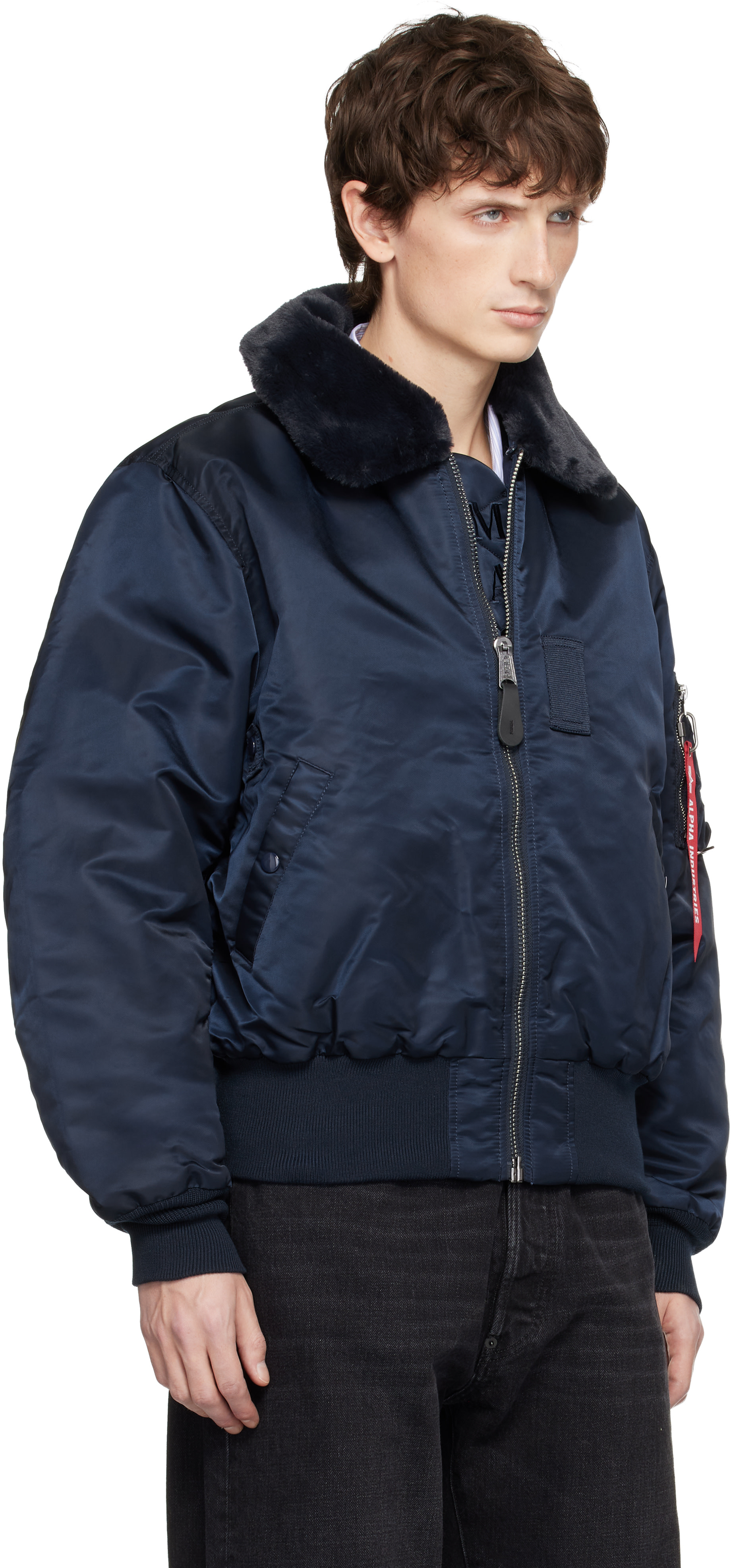 MASTERMIND WORLD: Navy Alpha Industries Edition B-15 Flight
