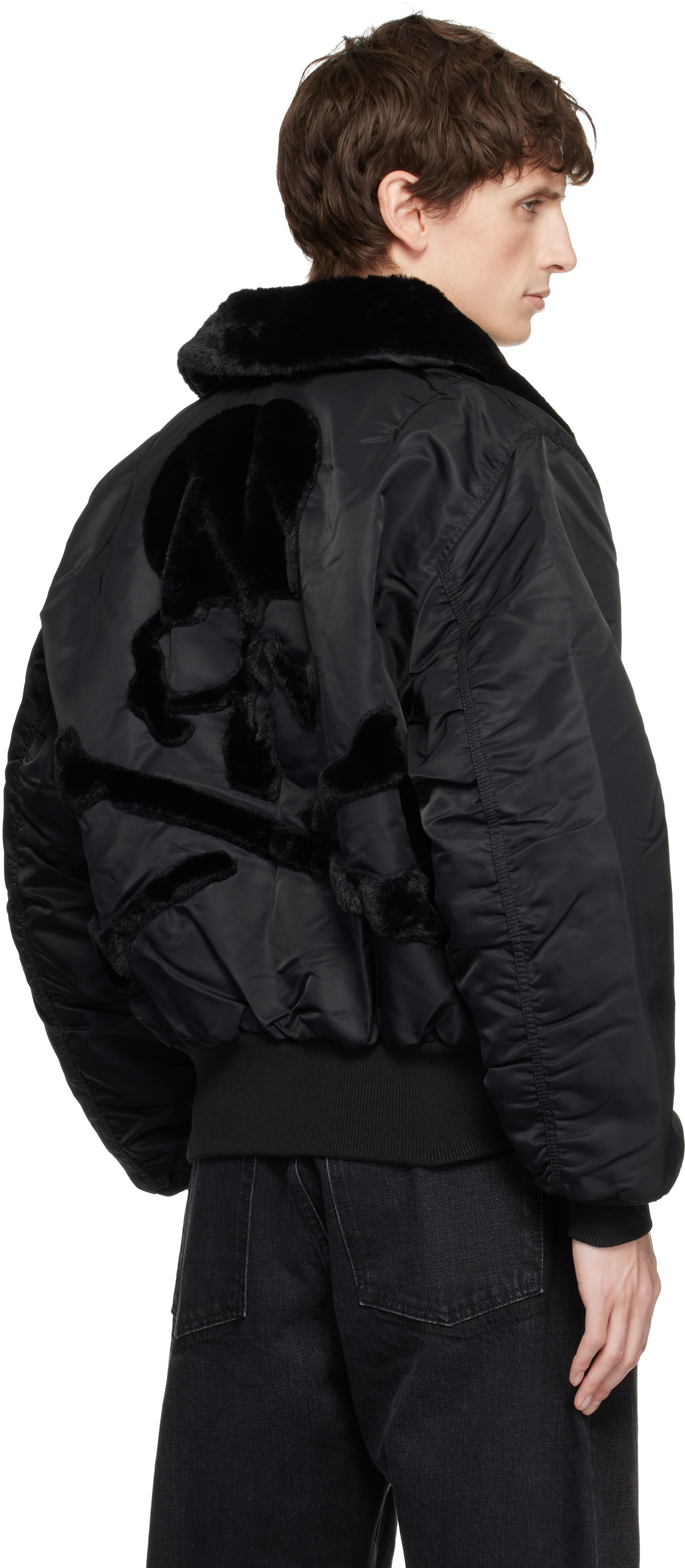 MASTERMIND WORLD: Black Alpha Industries Edition B-15 Flight