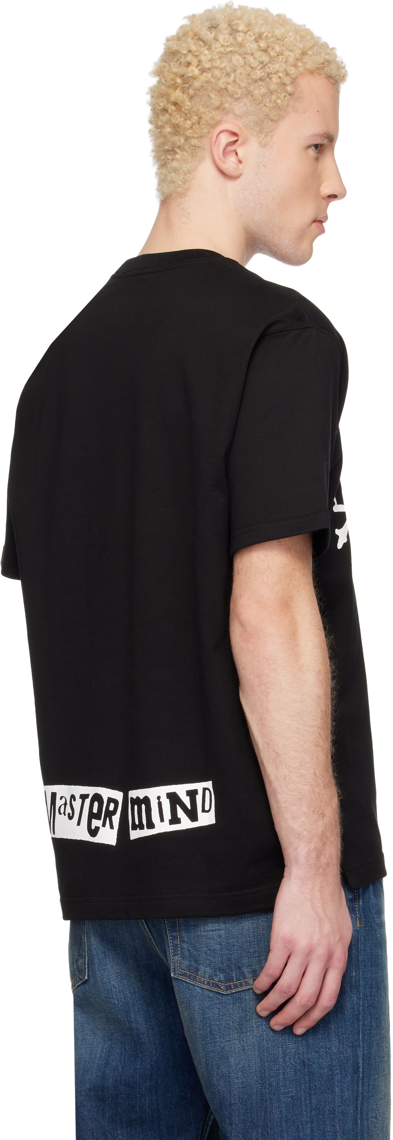 MASTERMIND WORLD - ブラック MW Flyer SS Tシャツ
