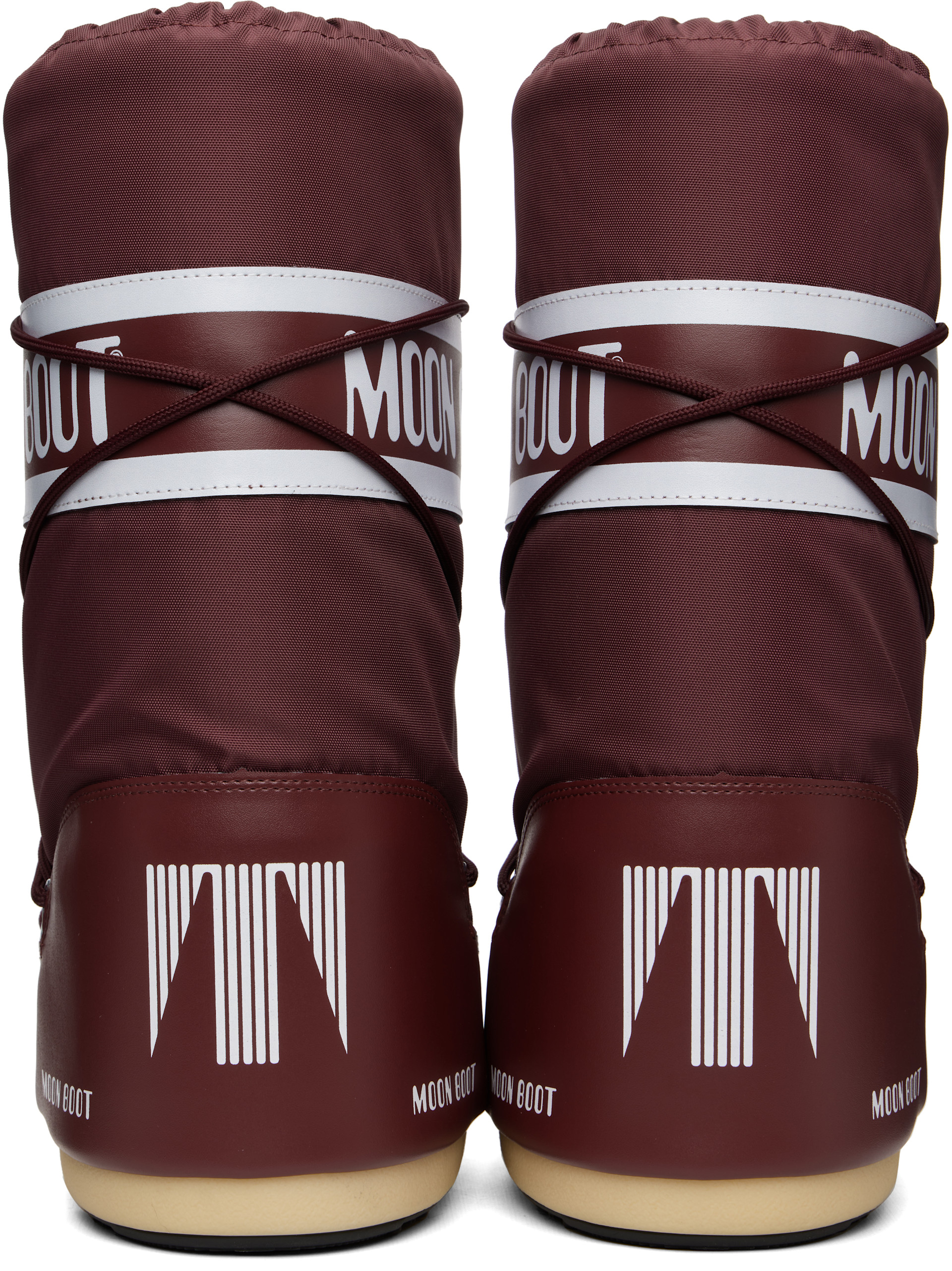 Moon Boot - Burgundy Icon Nylon Boots