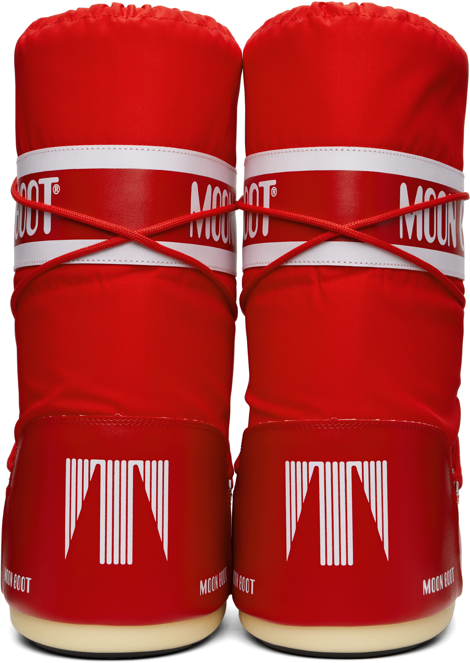 Moon Boot - Bottes Icon rouges en nylon