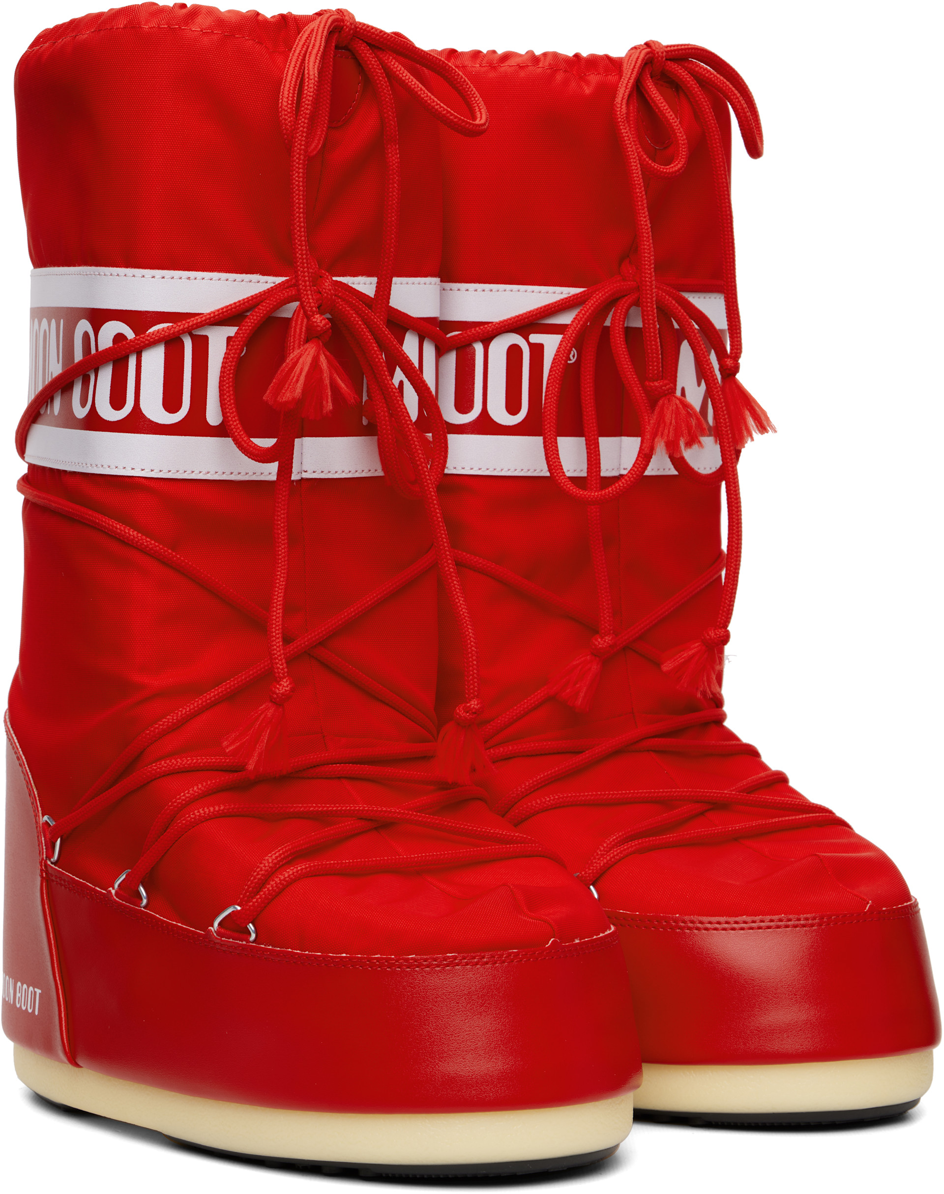 Moon Boot - Bottes Icon rouges en nylon