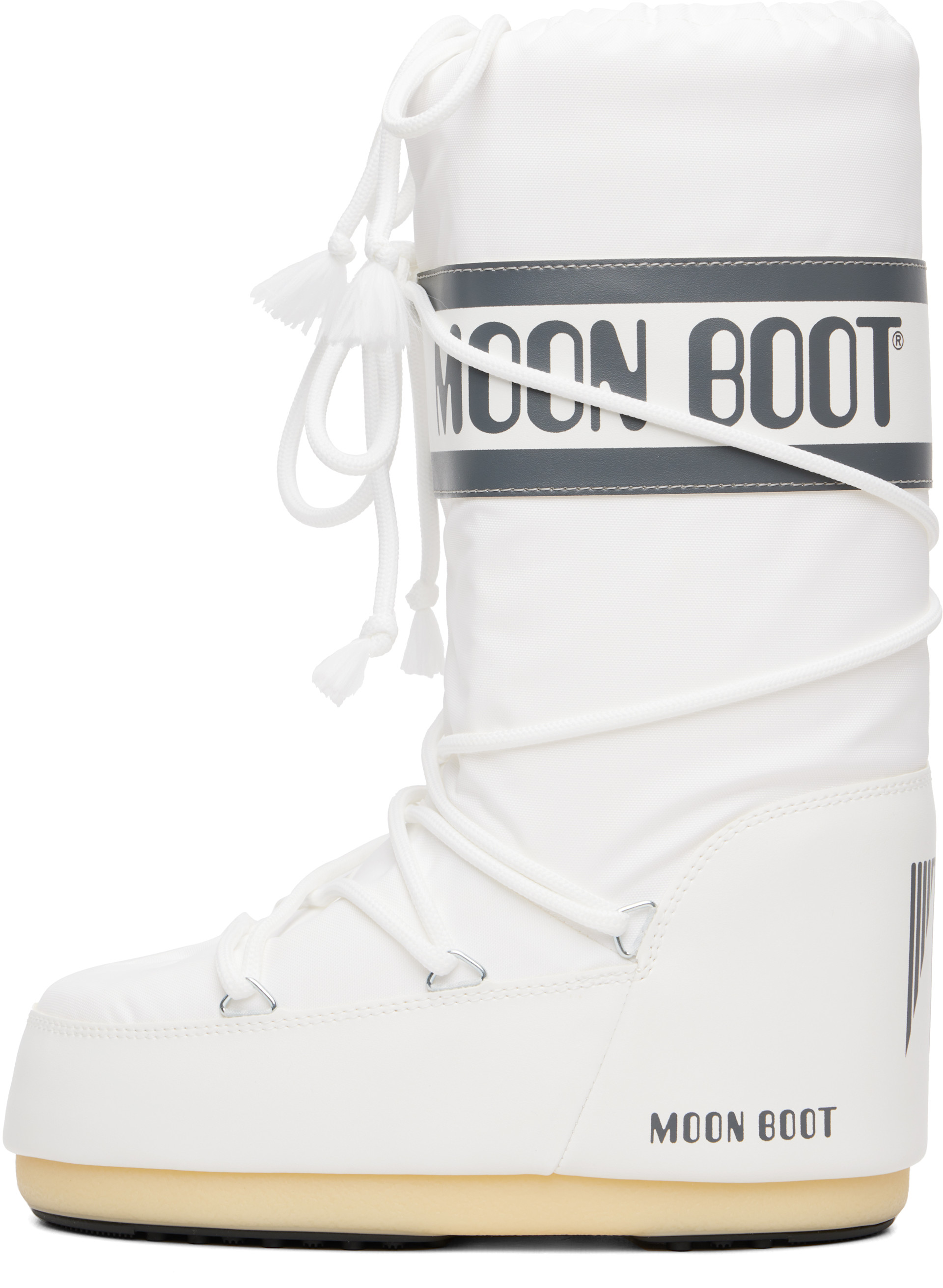Moon Boot - Bottes Icon blanches en nylon