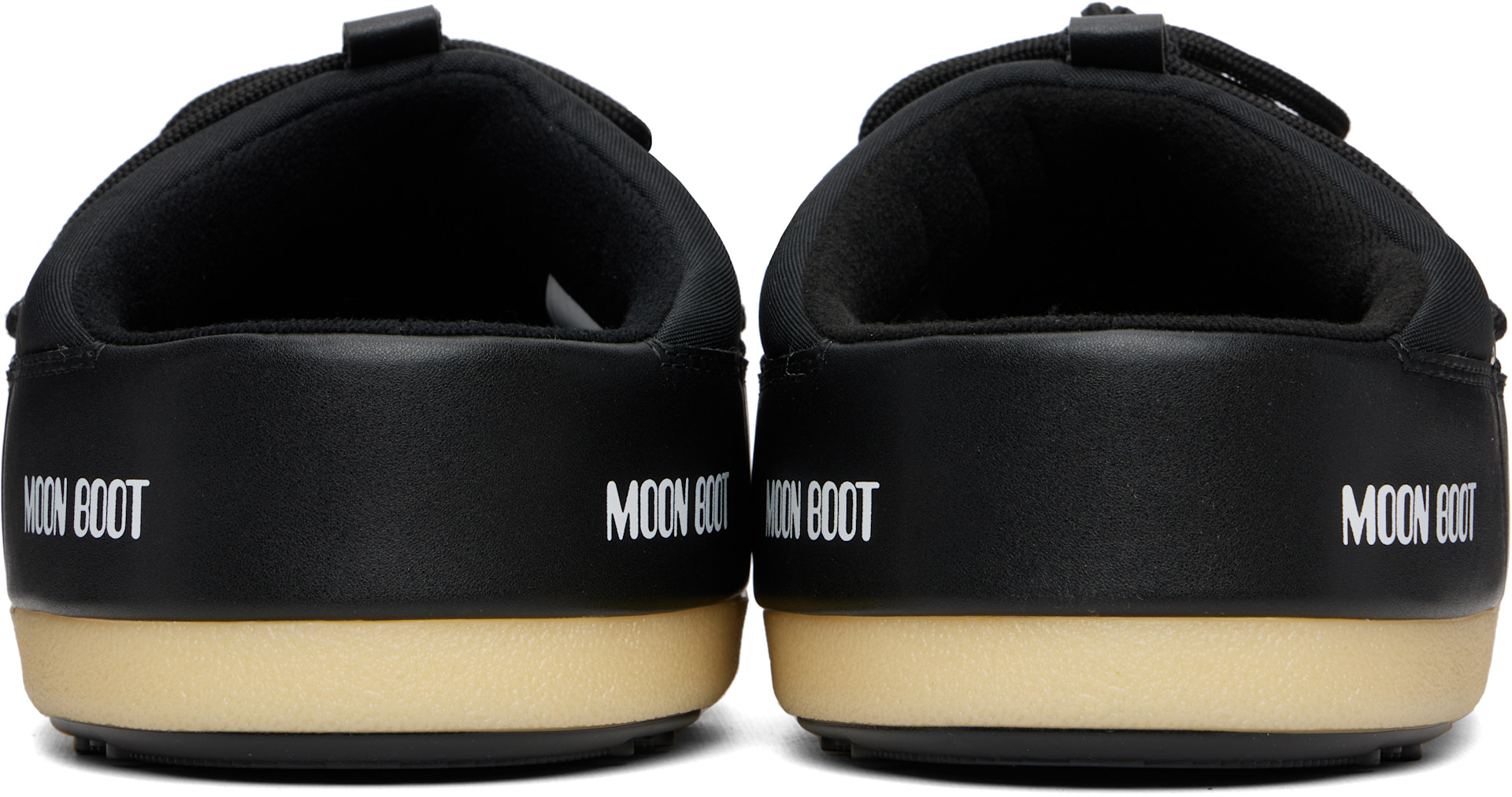Moon Boot - Flâneurs de style mule EVX noirs en nylon