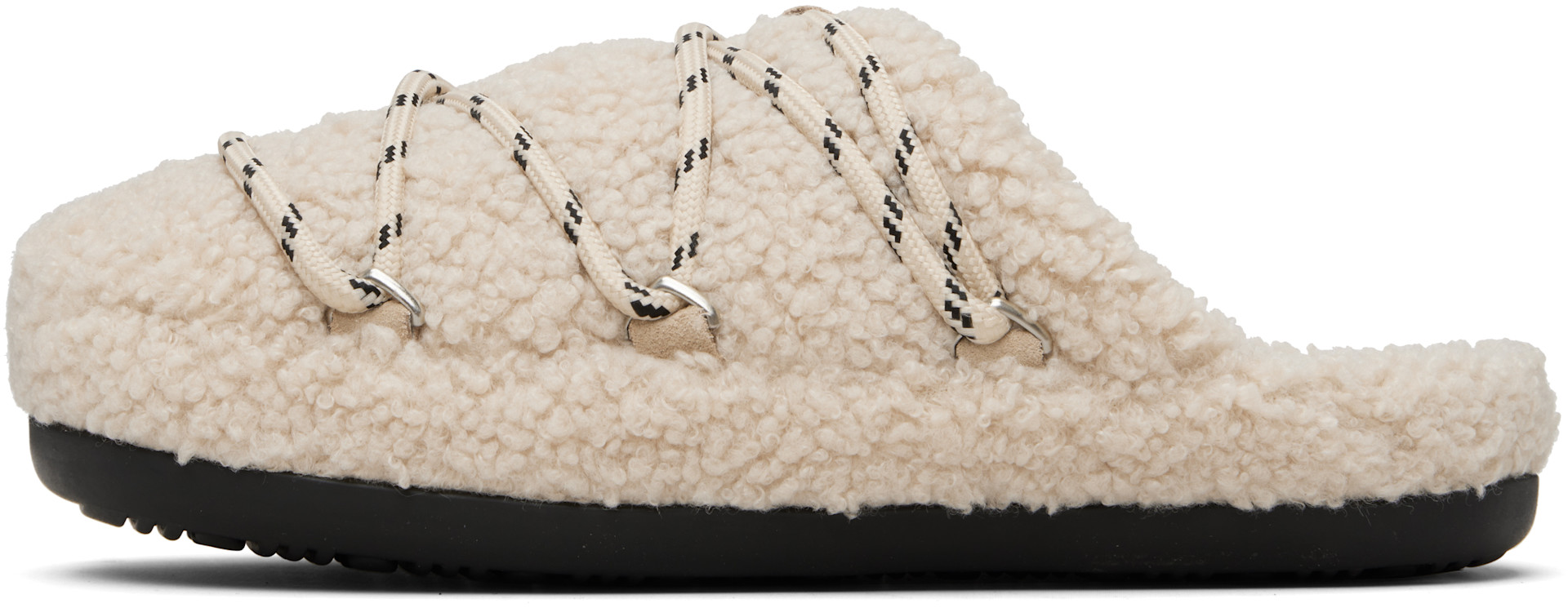 Moon Boot - Pink Teddy Slipper Loafers