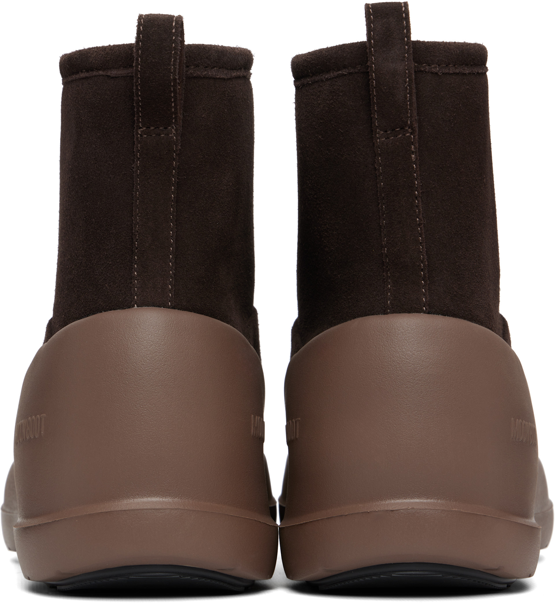 Moon Boot - Bottines Mezzaluna brunes