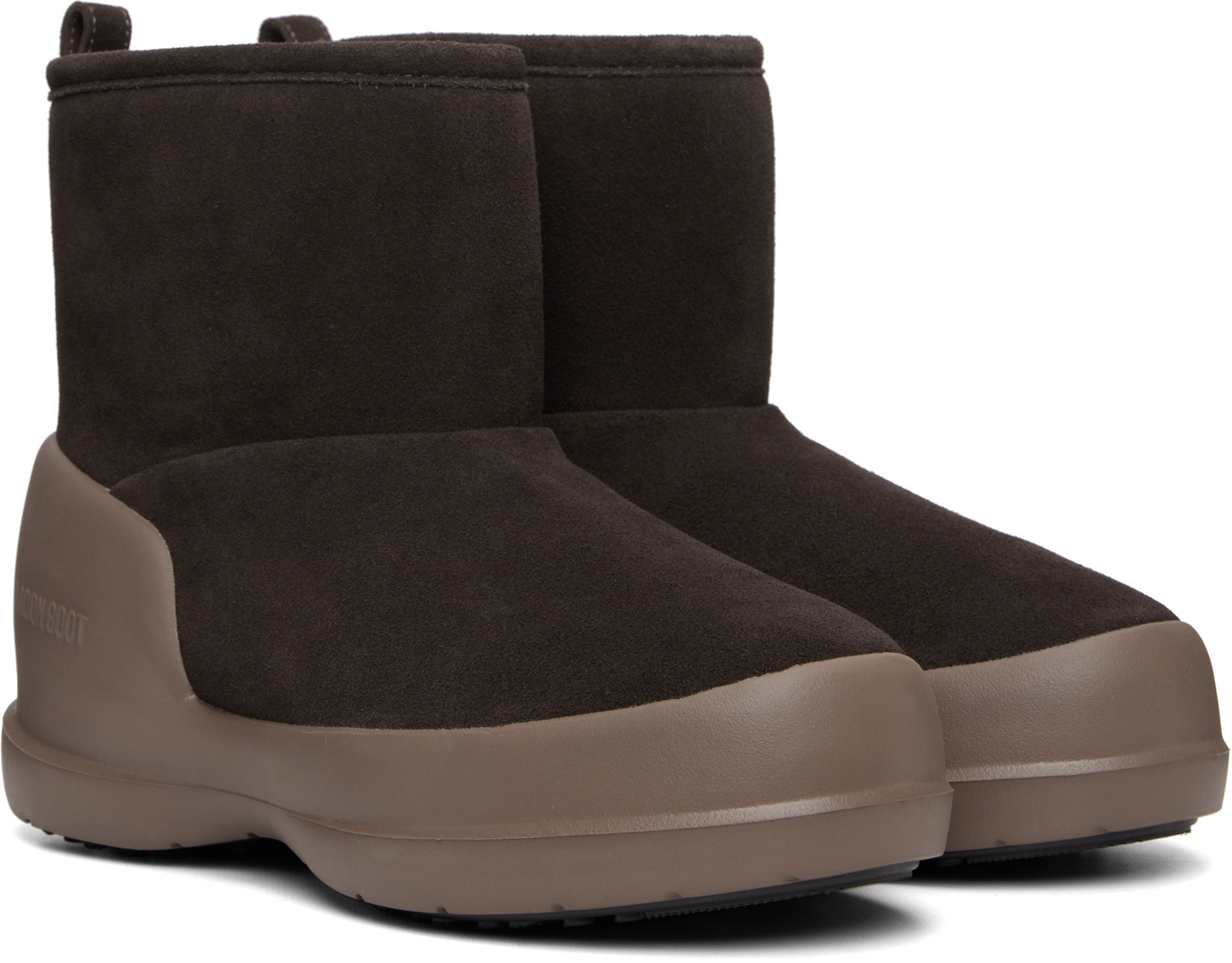 Moon Boot - Bottines Mezzaluna brunes