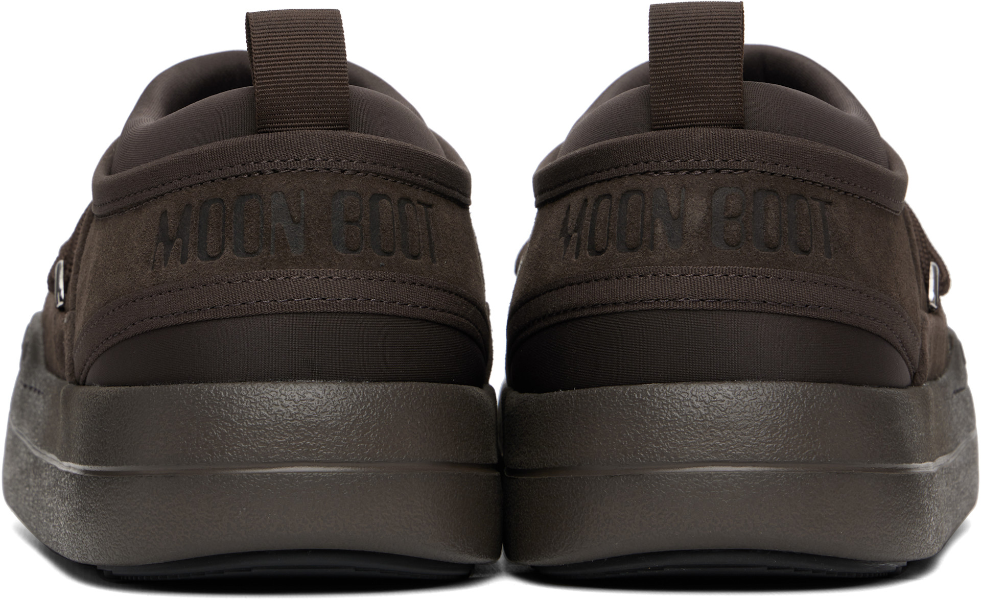 Moon Boot - Brown Park Icon Suede Loafers