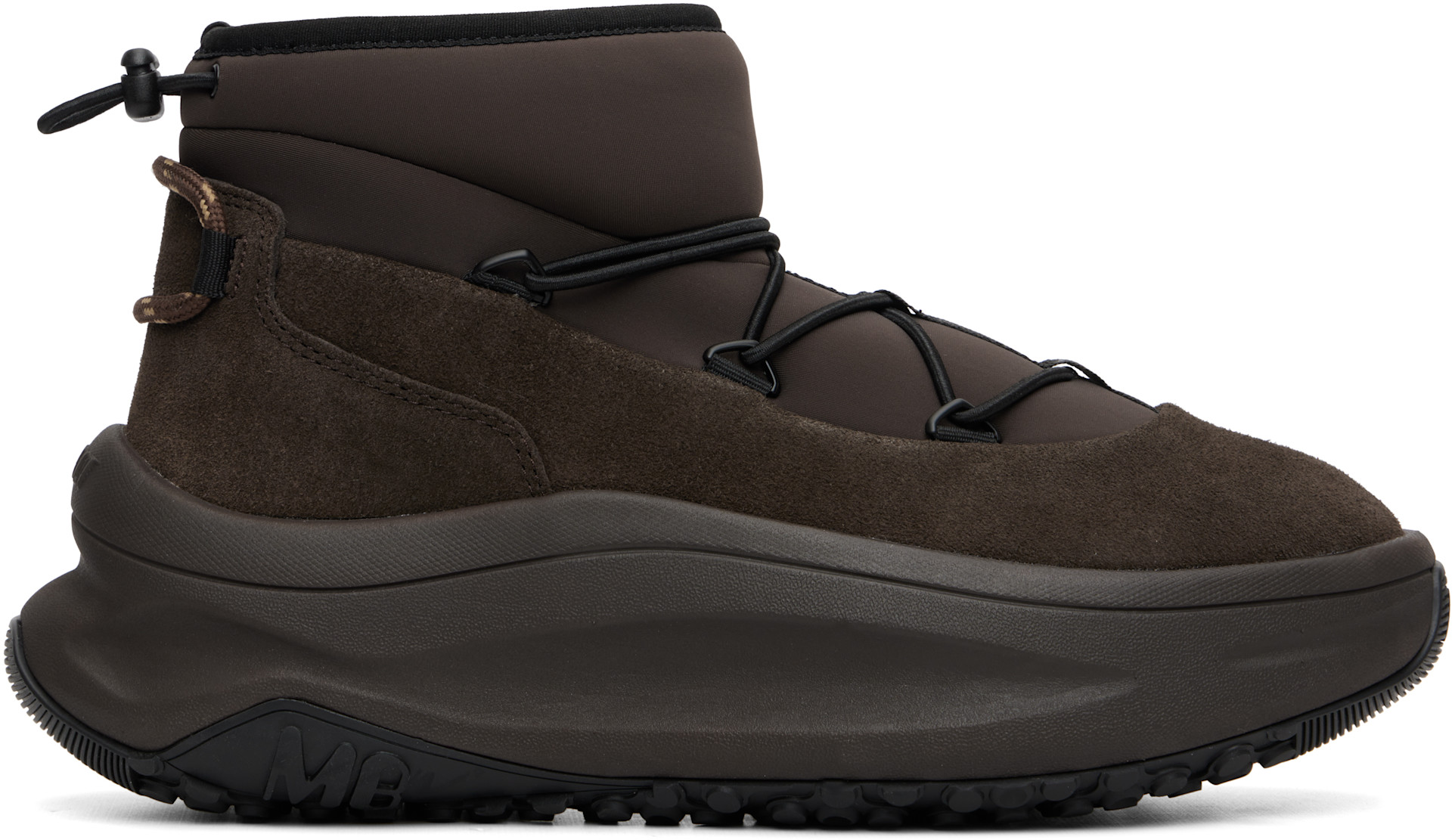 Moon Boot - Baskets à enfiler Moon247 brunes
