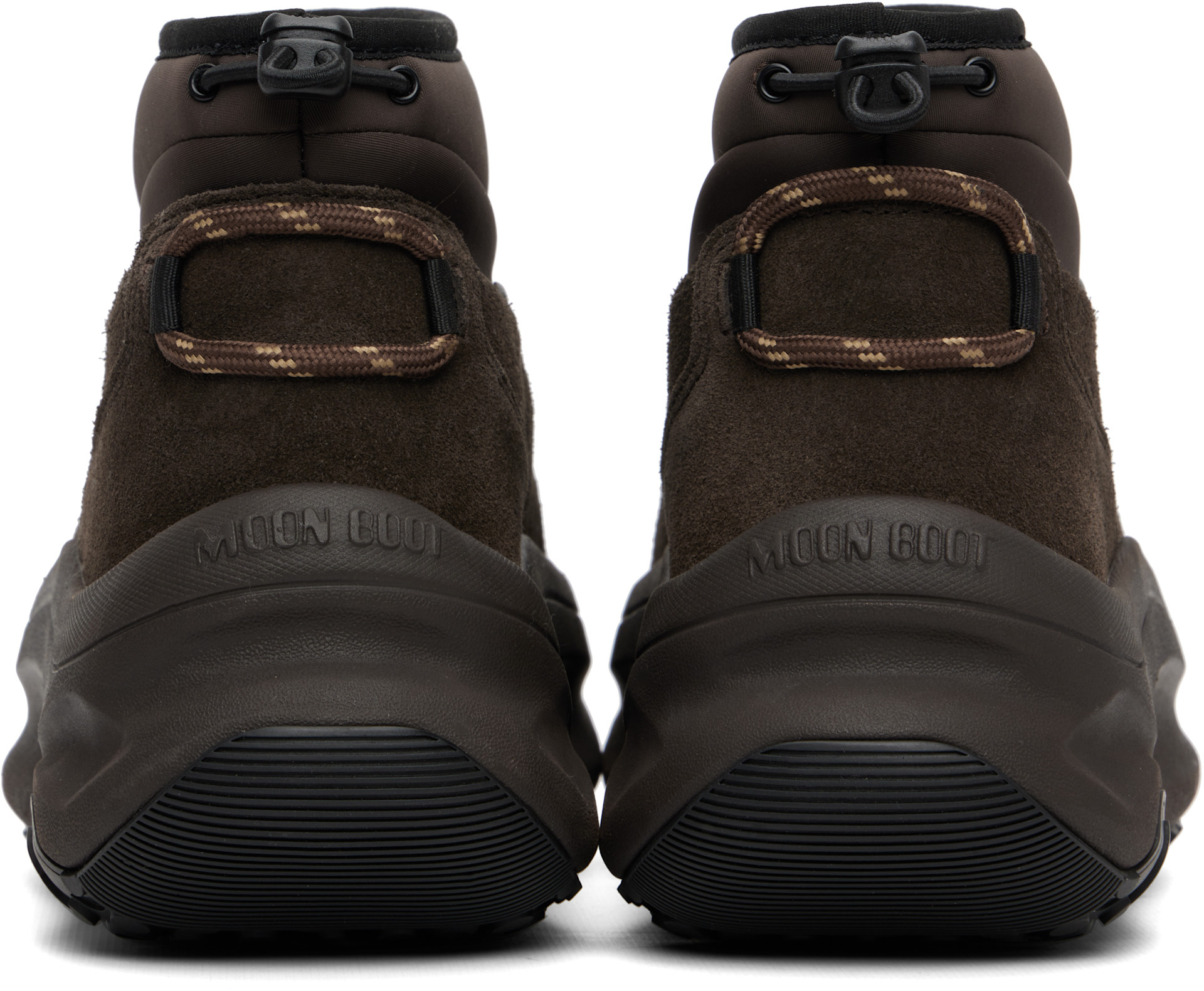 Moon Boot - Baskets à enfiler Moon247 brunes