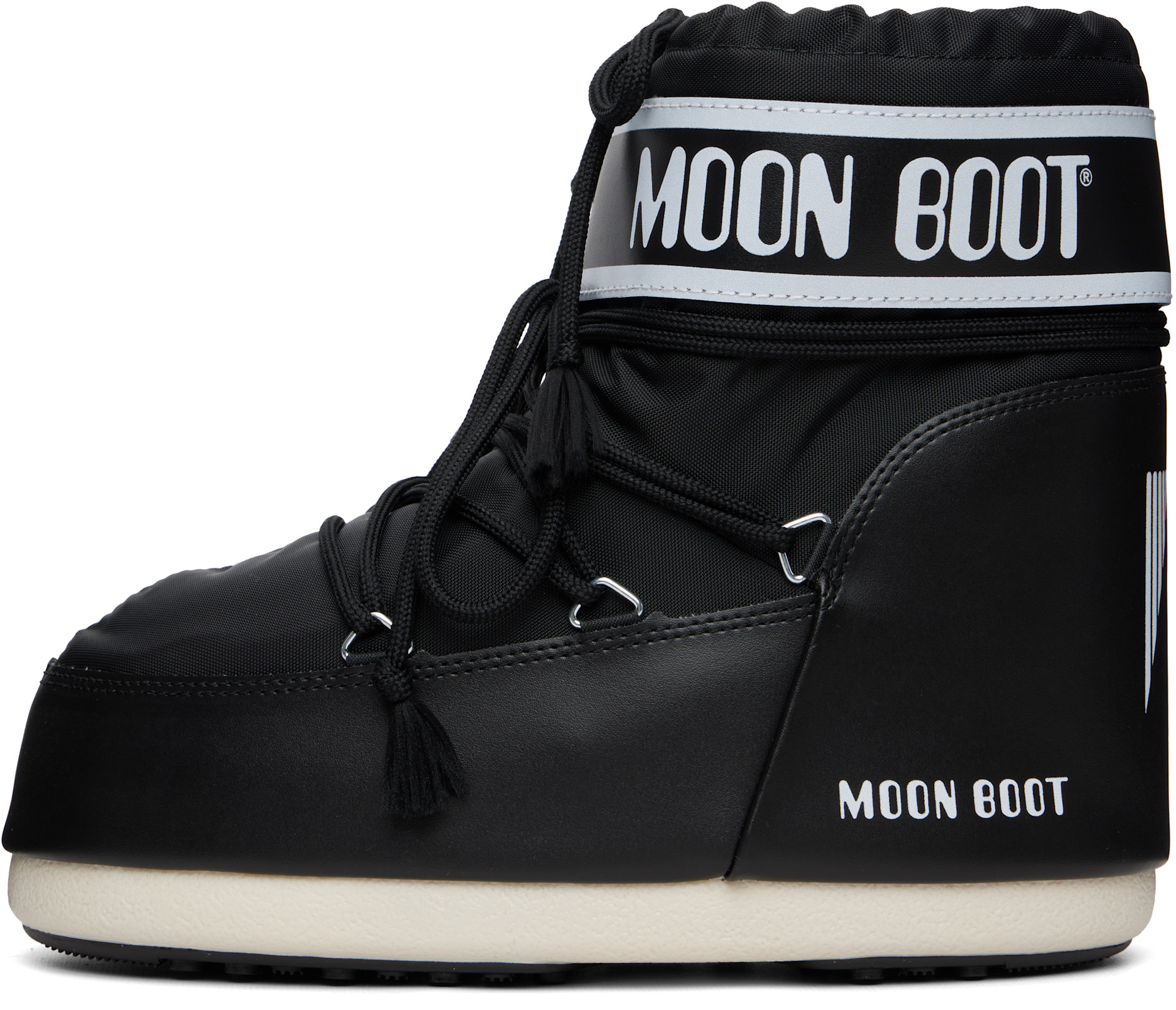 Moon Boot - Bottines Icon noires en nylon