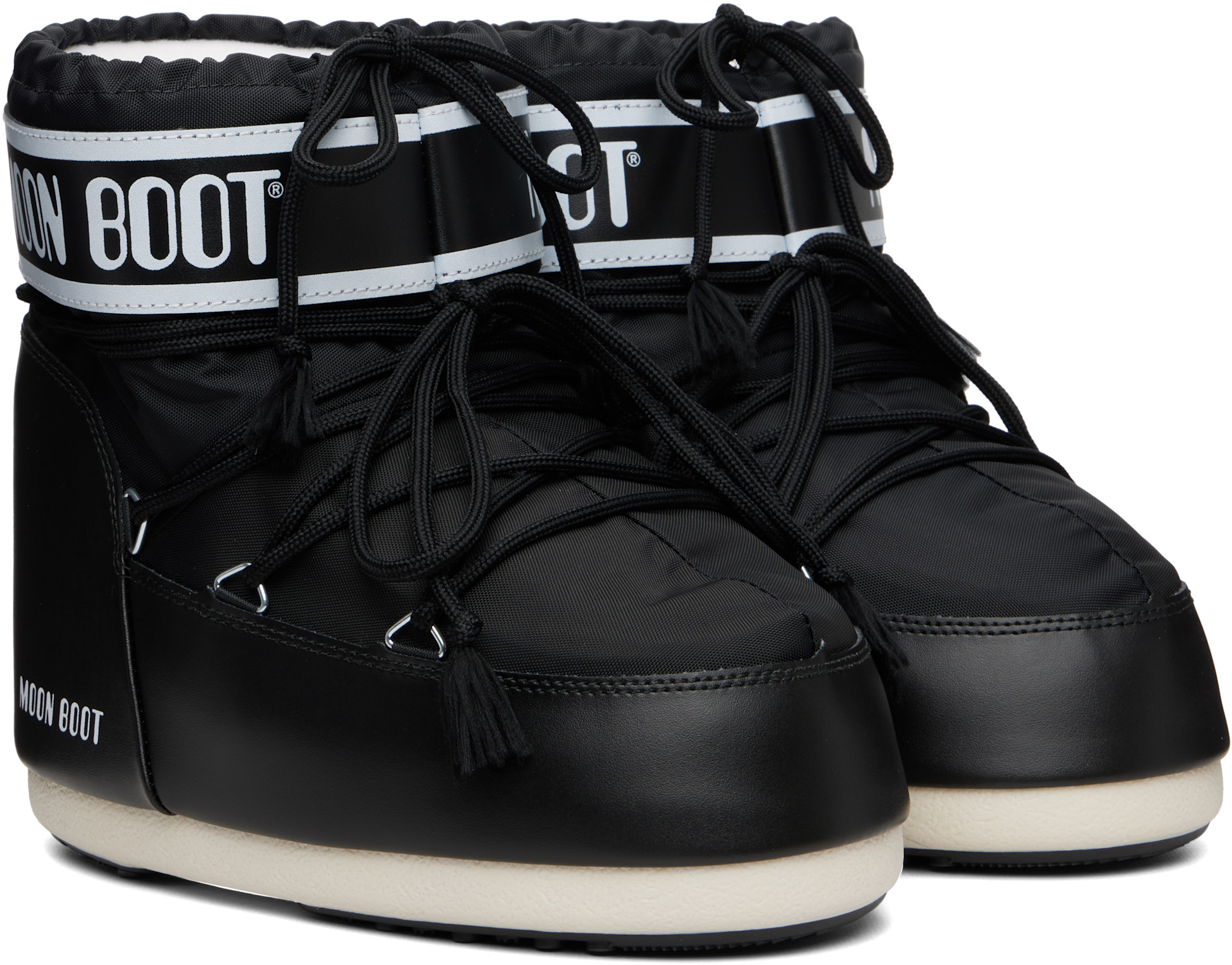 Moon Boot - Bottines Icon noires en nylon