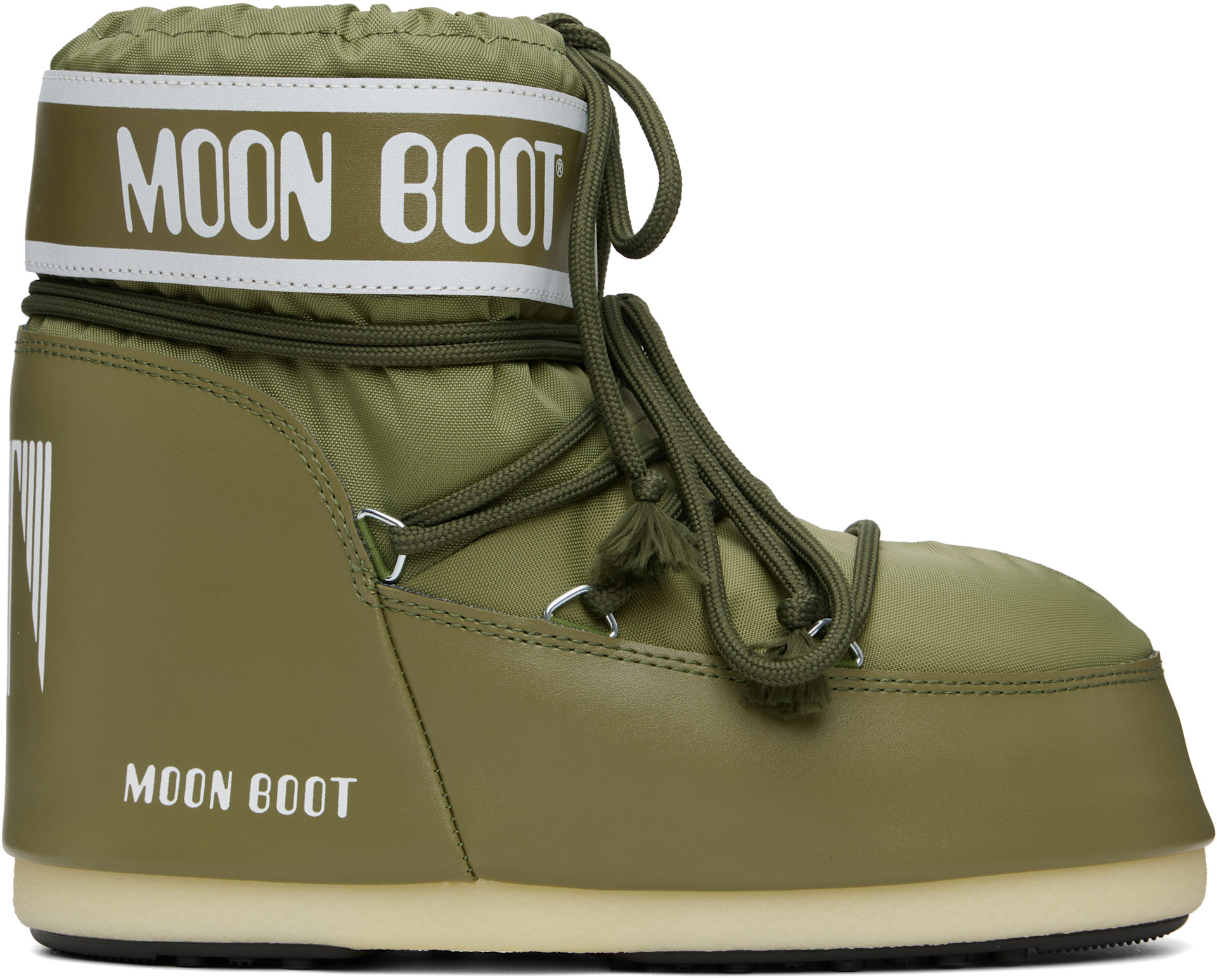 Moon Boot - Bottines Icon kaki en nylon