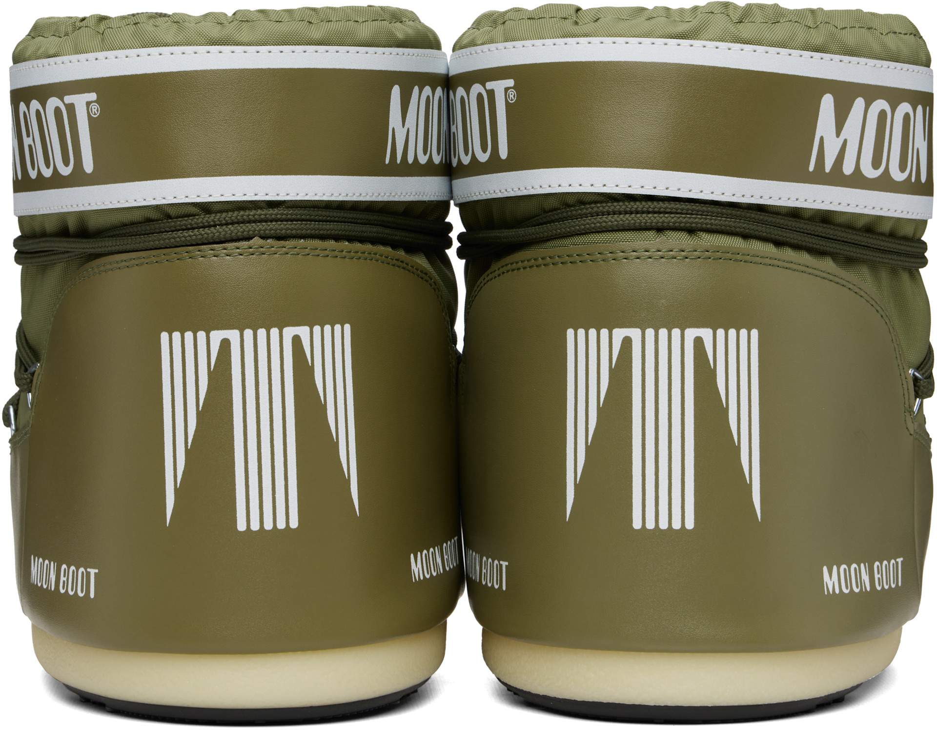 Moon Boot - Bottines Icon kaki en nylon