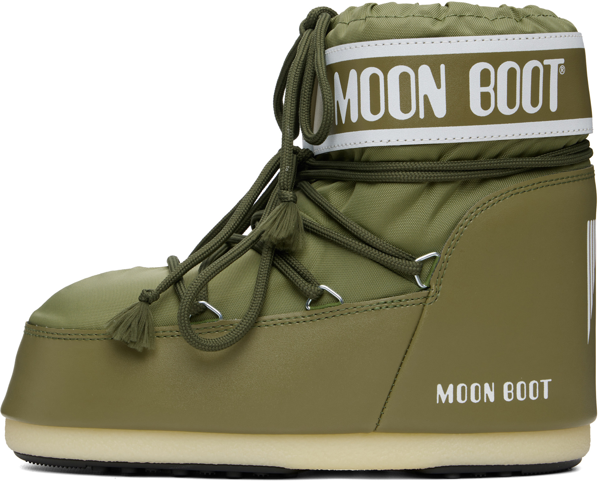 Moon Boot - Bottines Icon kaki en nylon