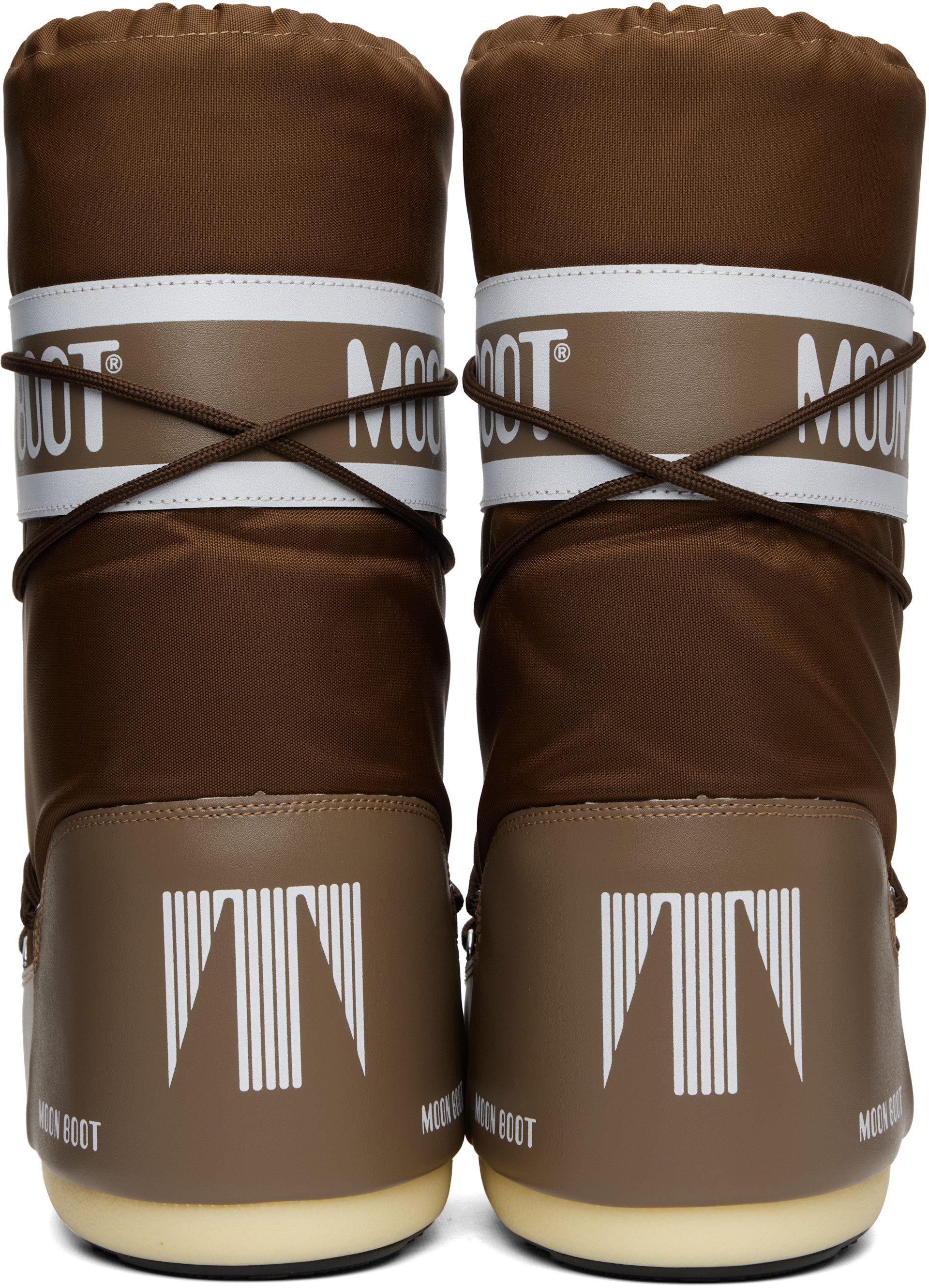 Moon Boot - Bottes Icon brunes en nylon