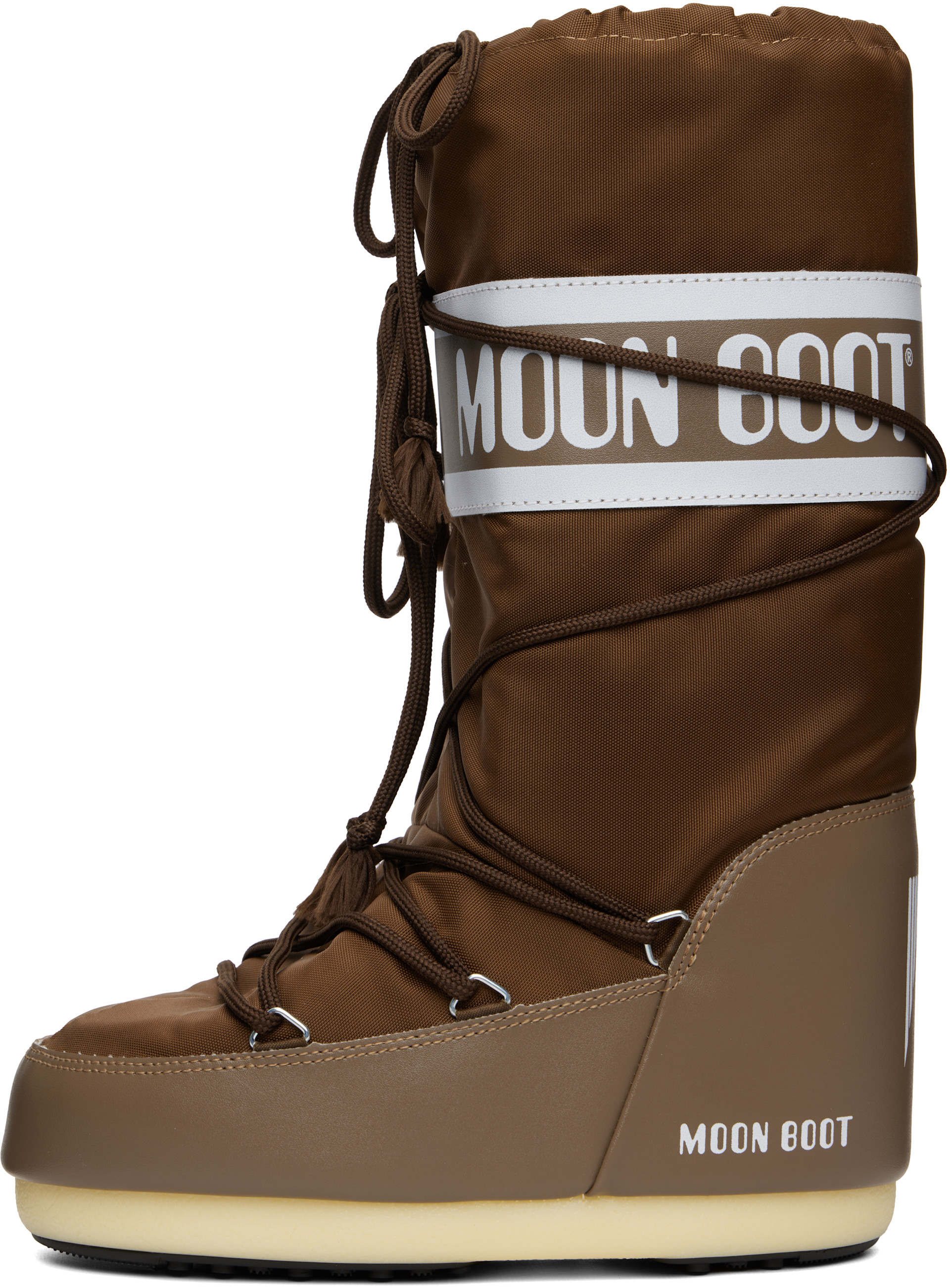 Moon Boot - Bottes Icon brunes en nylon