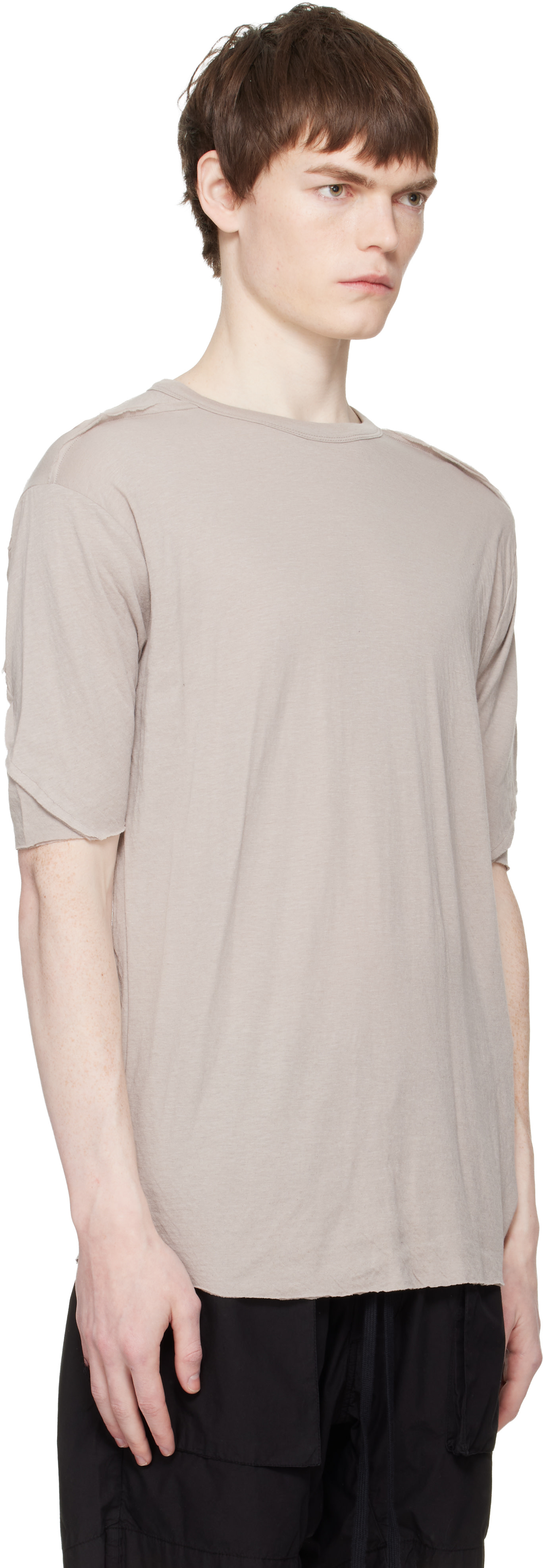 thom/krom - T-shirt 921 gris