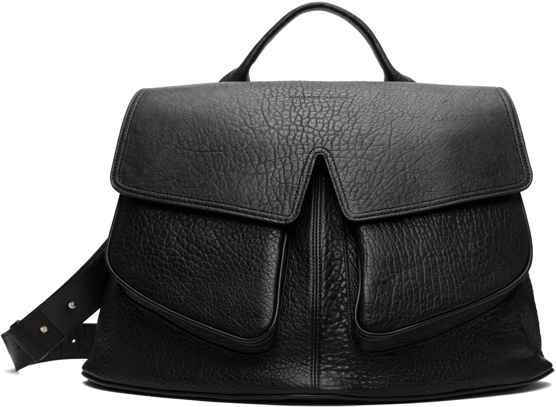 バッグ Kiko Kostadinov Bag Kiko Kostadinov: Black Mezulari Bag | SSENSE