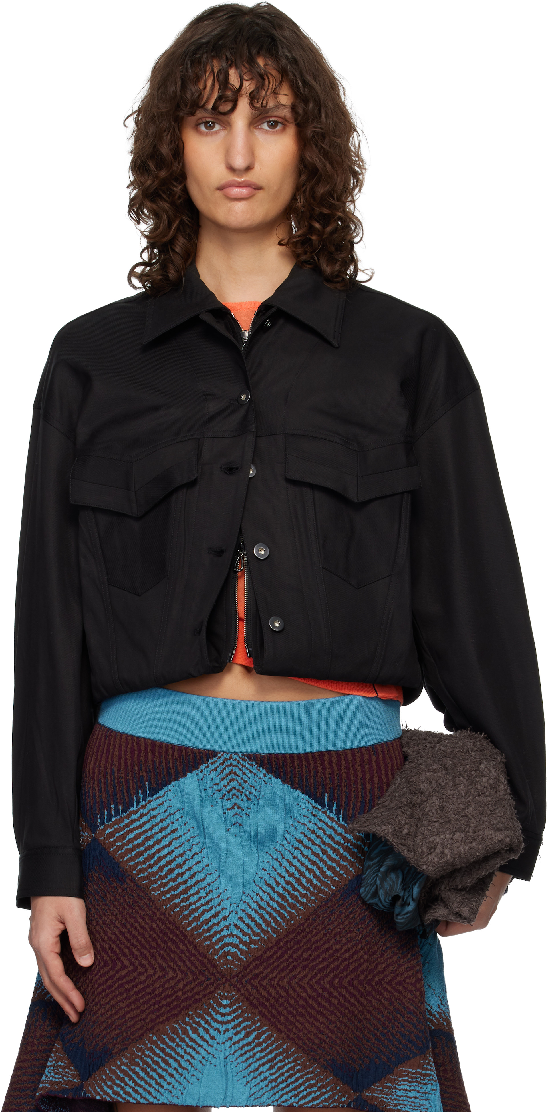 Kiko Kostadinov - Blouson Centennial noir
