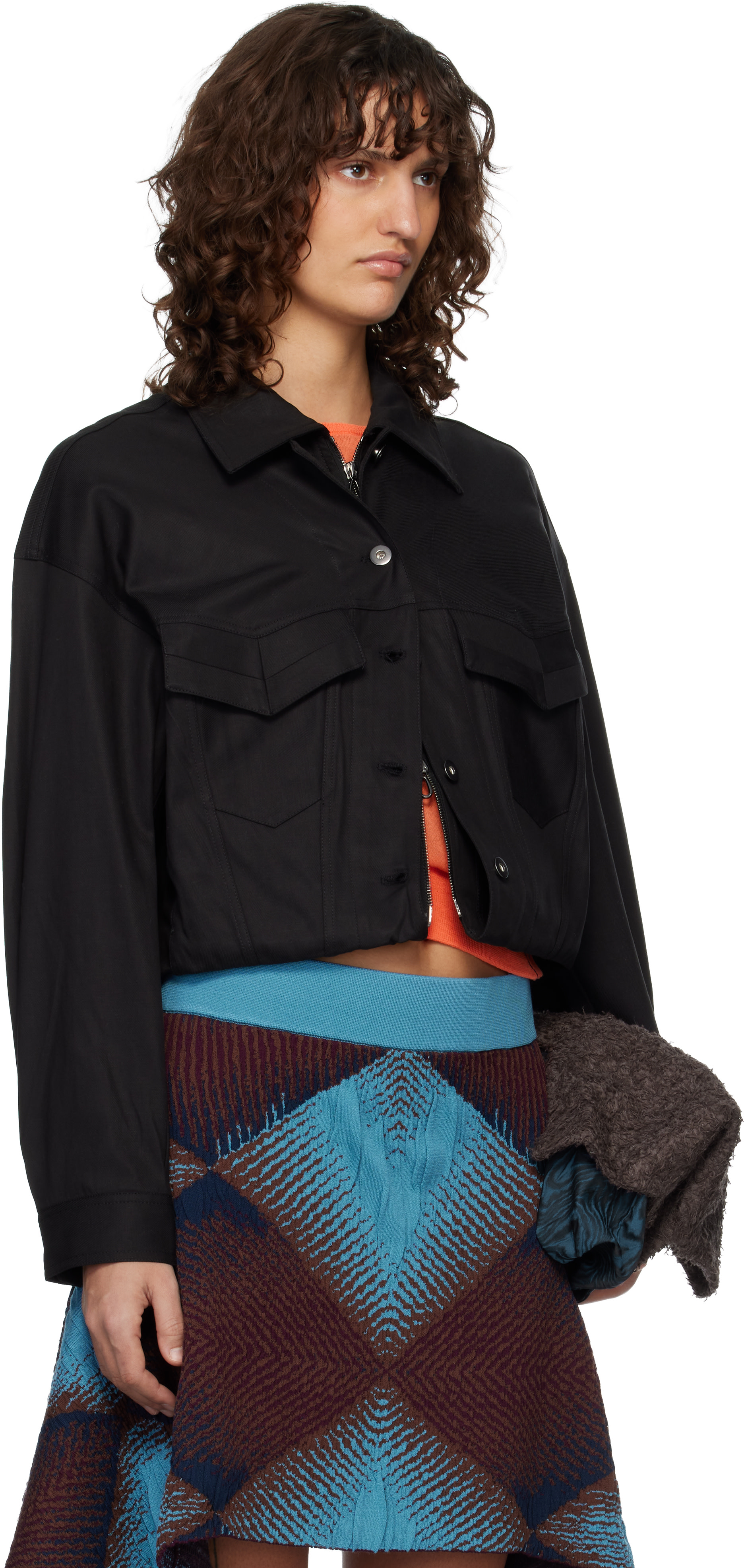 Kiko Kostadinov - Blouson Centennial noir