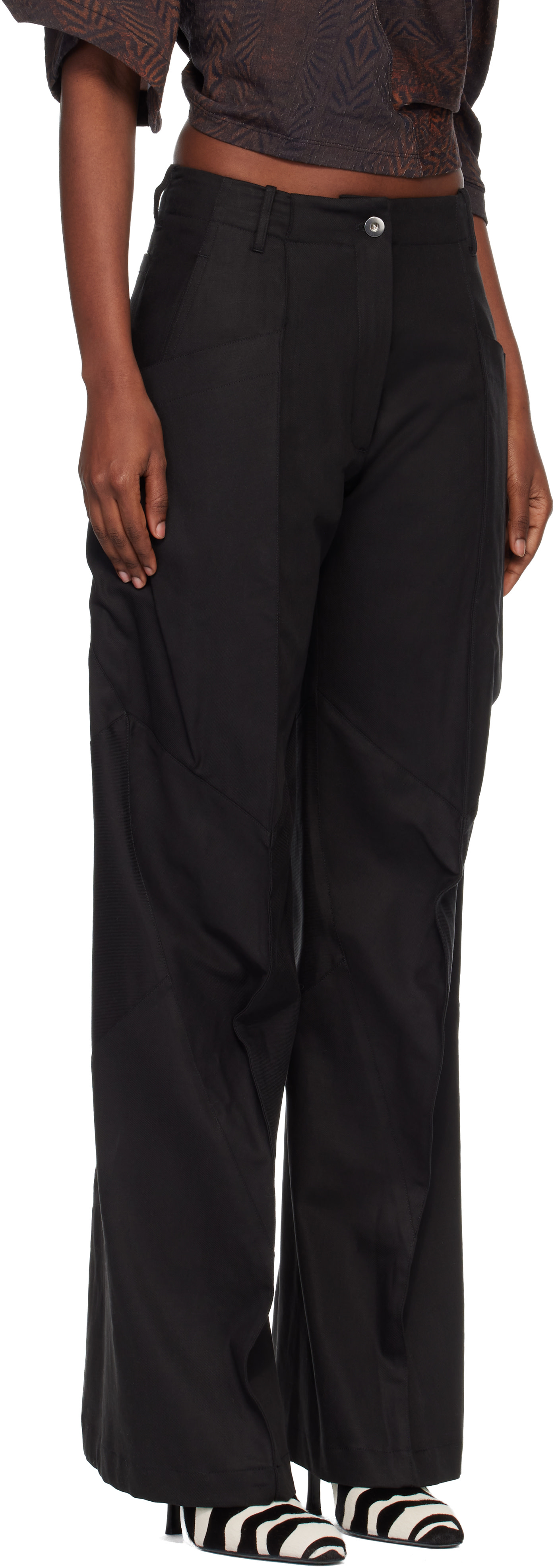 Kiko Kostadinov - Pantalon Centennial noir