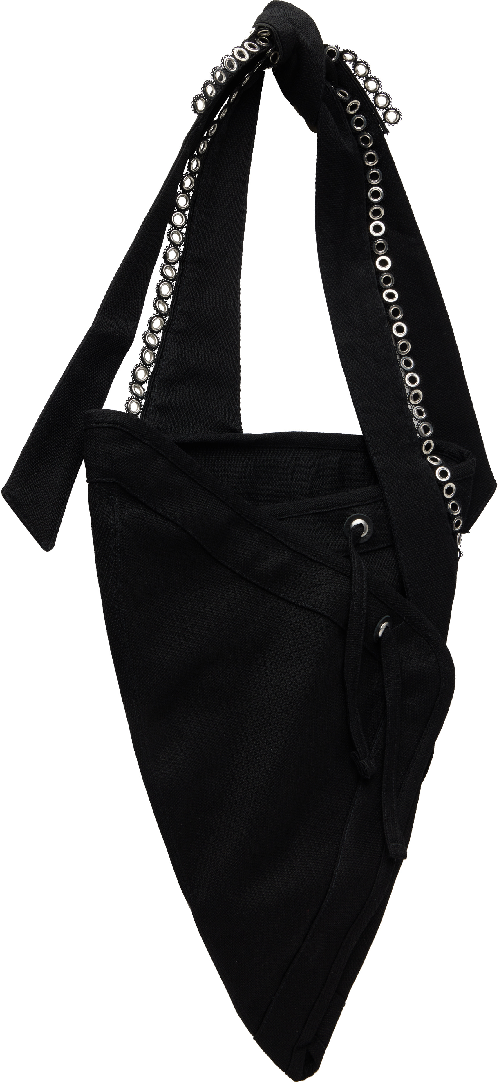 Kiko Kostadinov: Black Kest Pouch Bag | SSENSE
