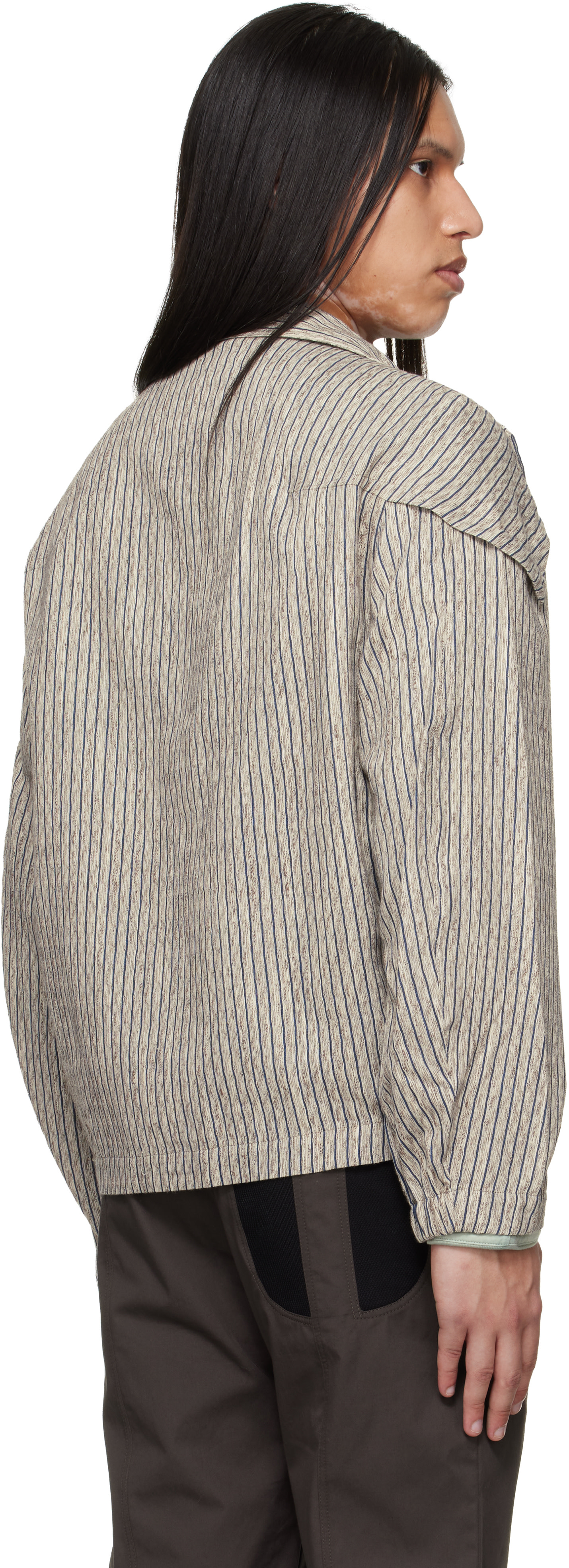 Kiko Kostadinov: Brown Farkas Pullover Jacket | SSENSE