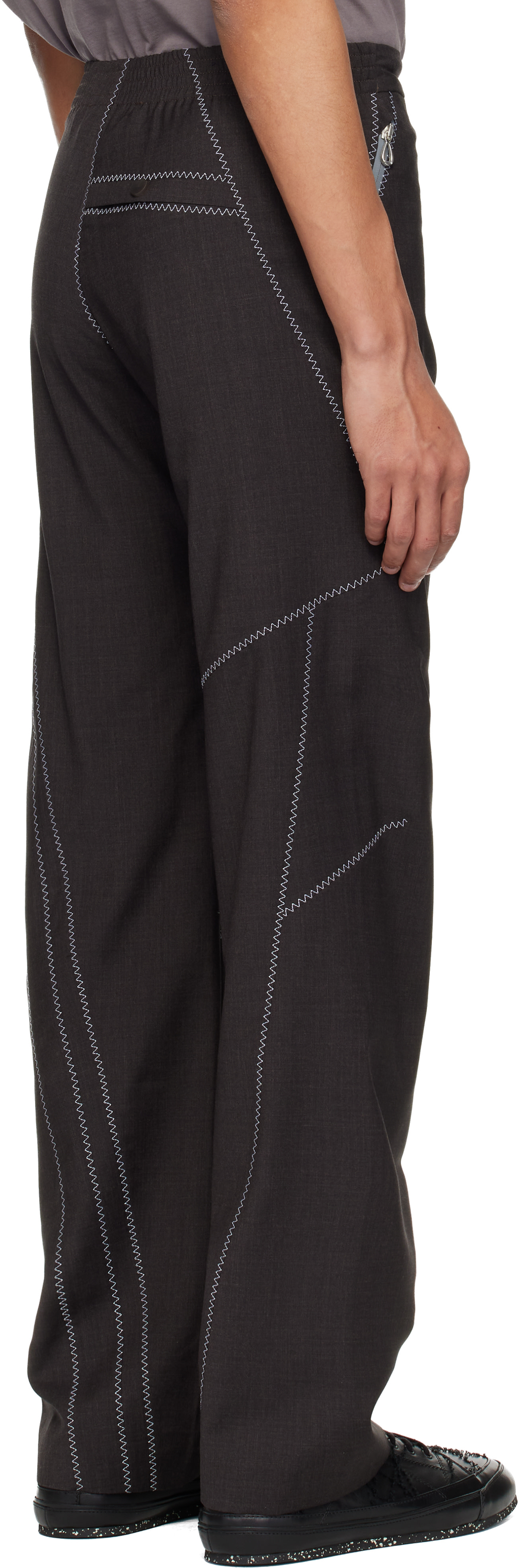 Kiko Kostadinov - Brown Fosco Trousers