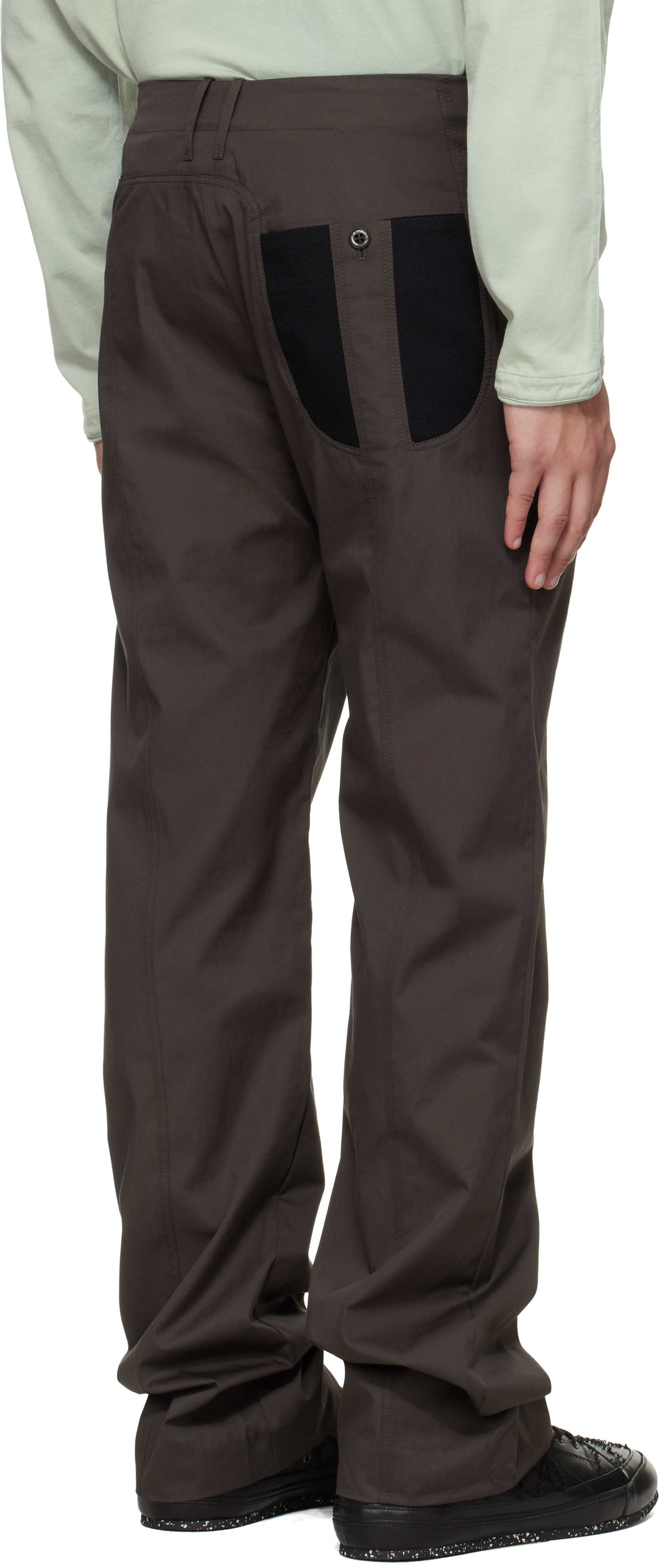 Kiko Kostadinov: Brown Veca Uniform Trousers | SSENSE