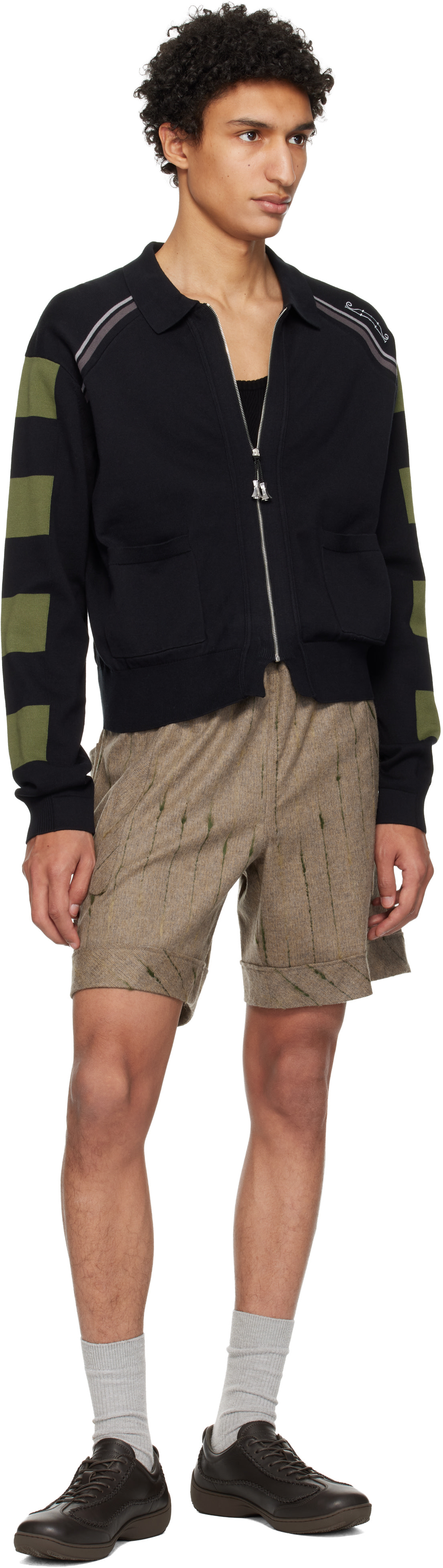 Kiko Kostadinov: Beige Kyan Shorts | SSENSE