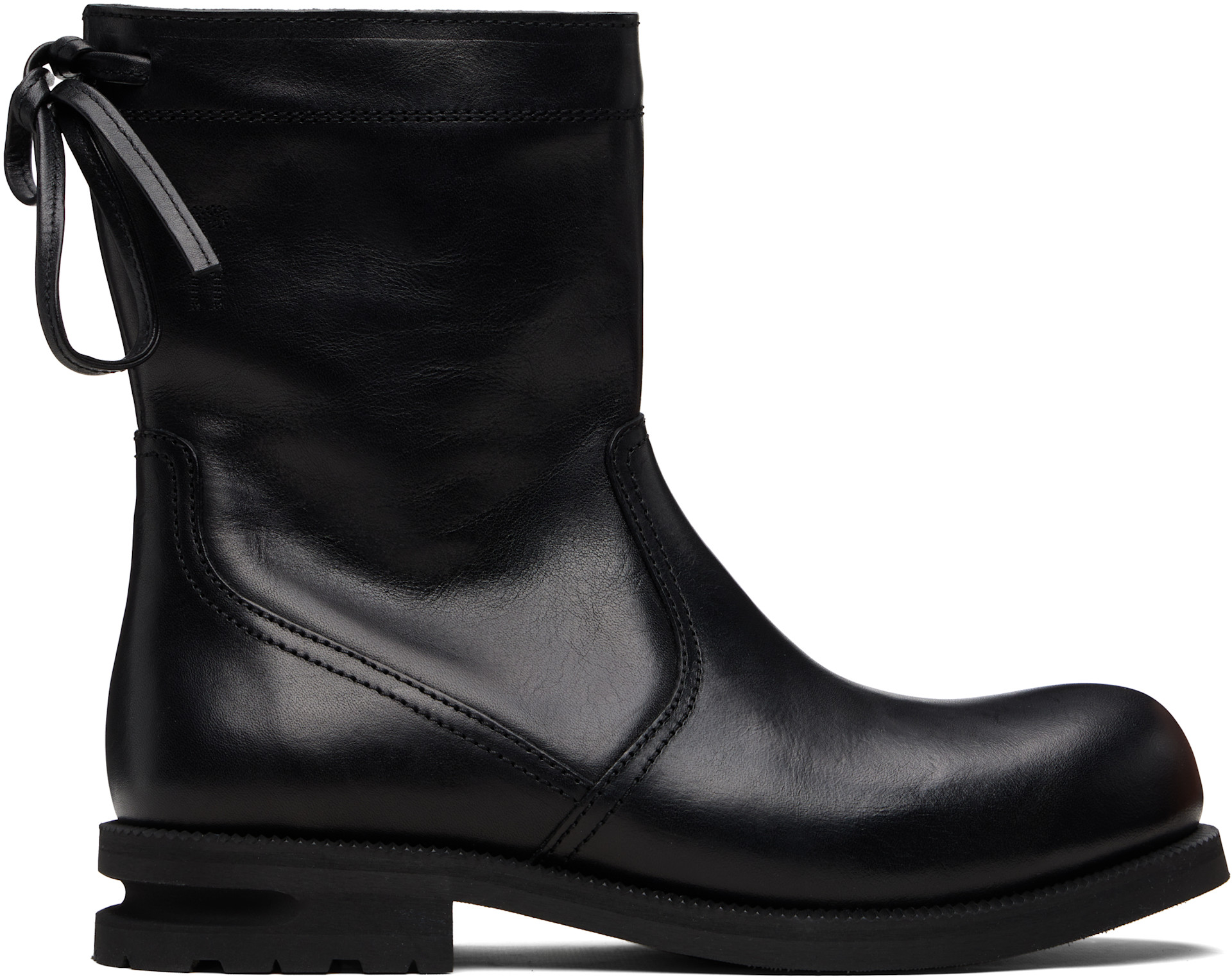 Kiko Kostadinov: Black Farkas Boots | SSENSE
